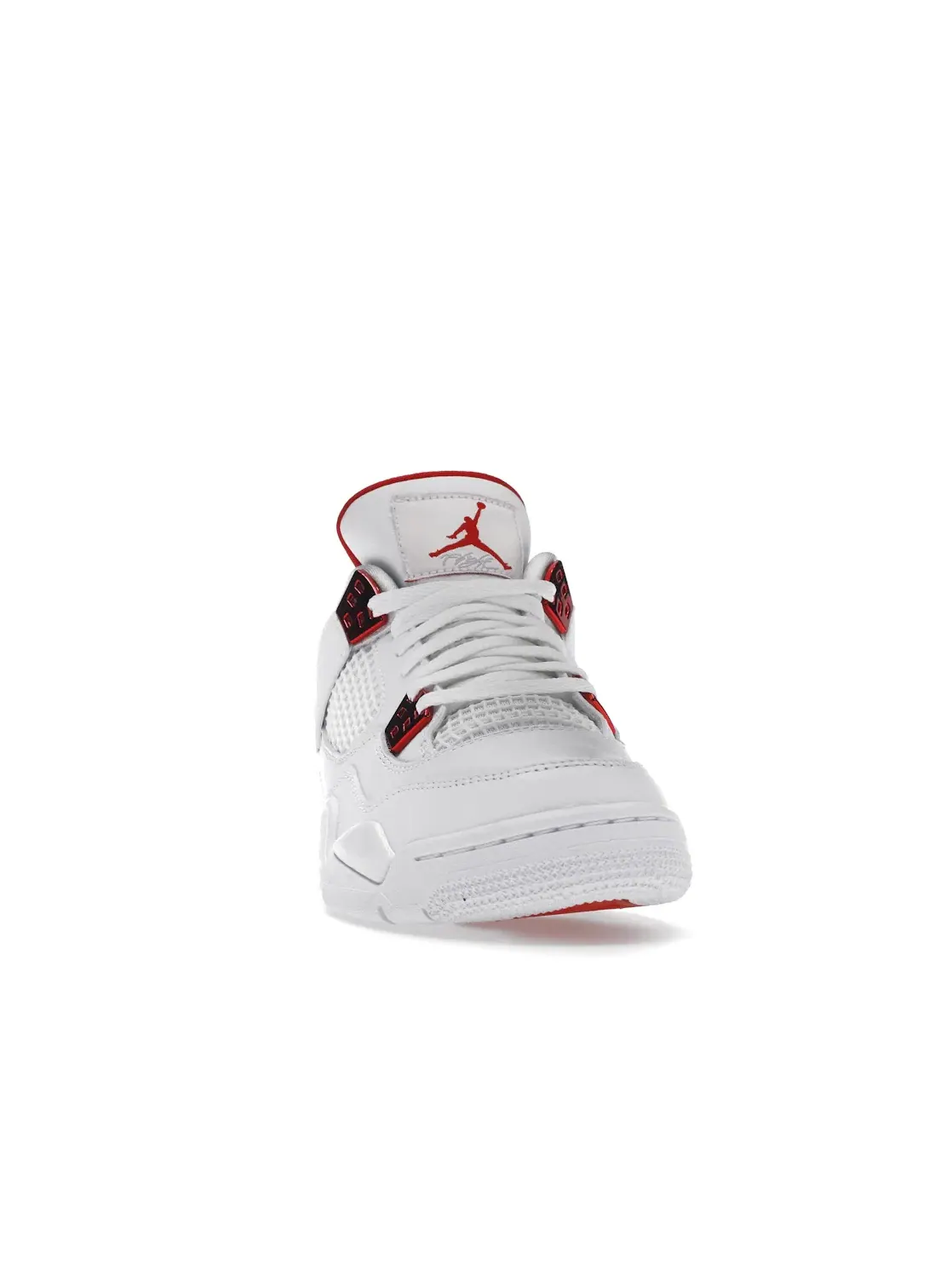 Детские кроссовки для мальчиков с контрастными элементами Jordan 4 Retro Metallic Red Jordan — изображение 2 из 4