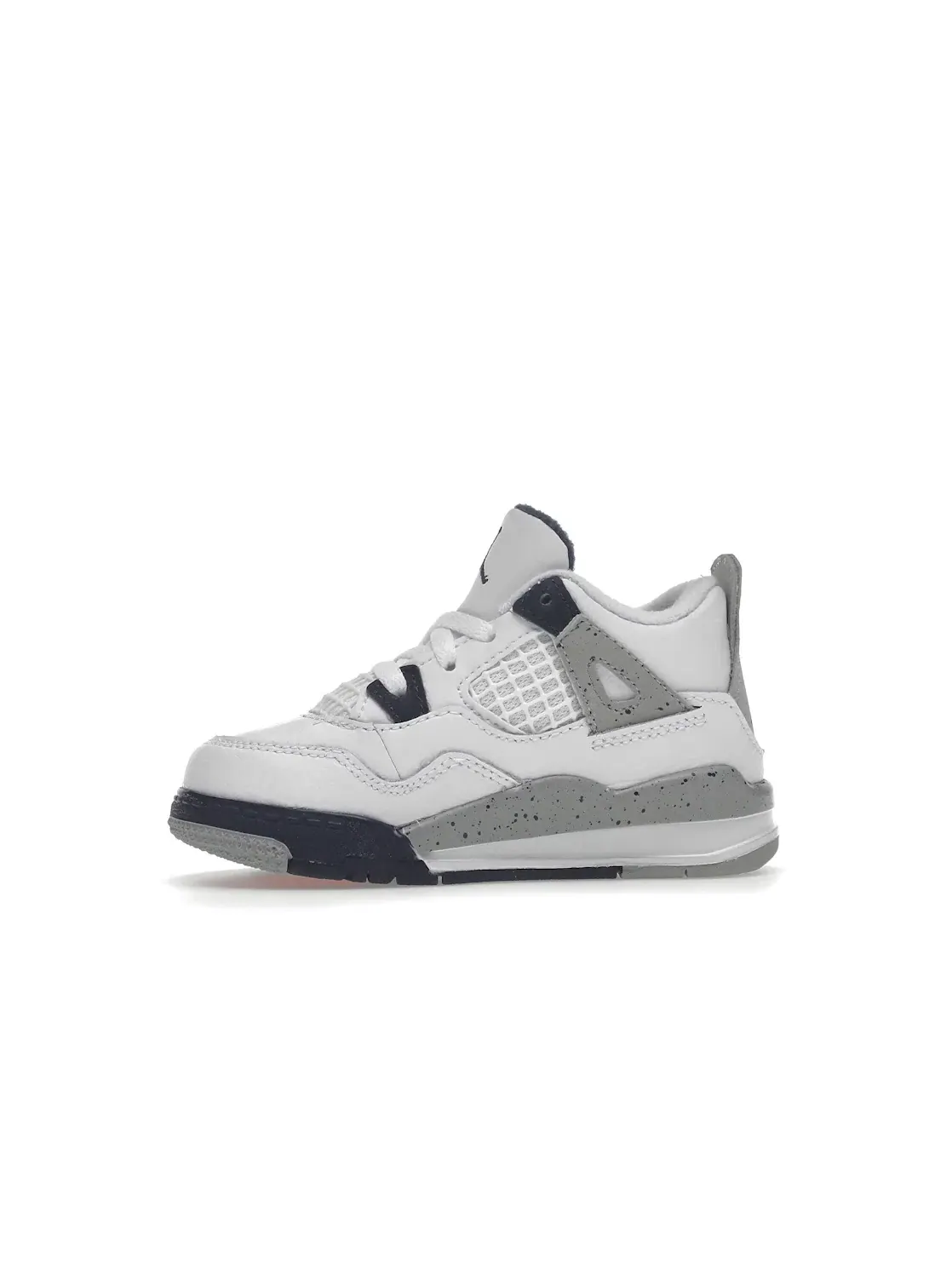 Детские кроссовки с кожаным верхом Jordan 4 Retro — изображение 3 из 4