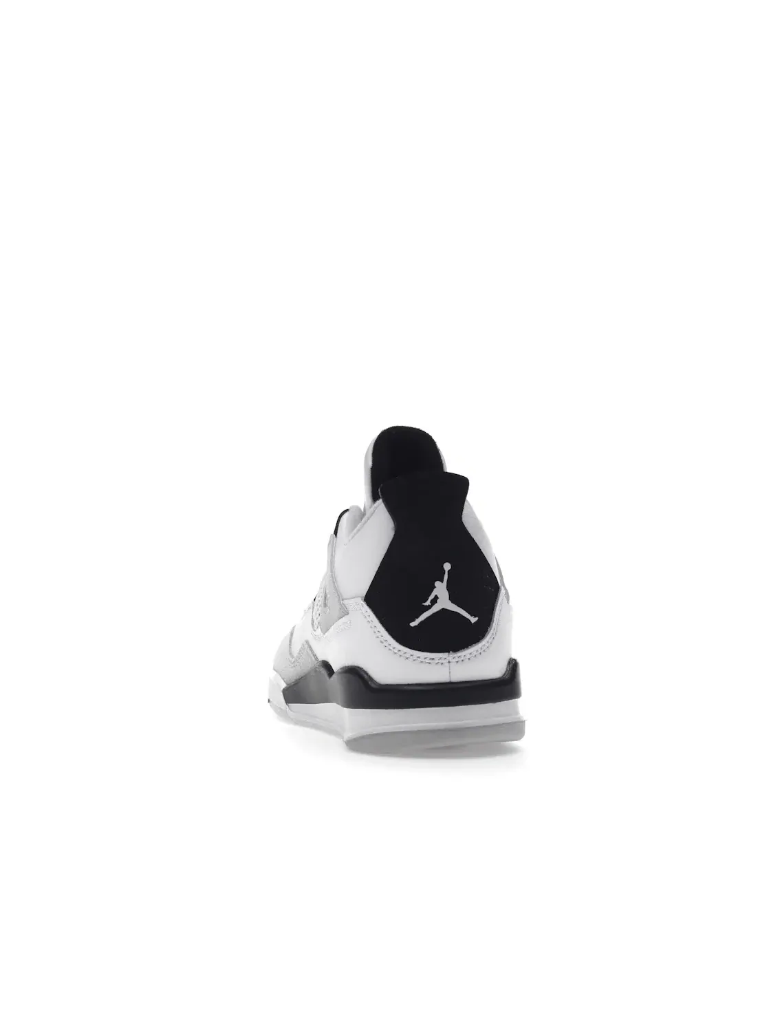 Детские кроссовки Lifestyle с сетчатыми вставками Jordan 4 Retro — изображение 4 из 4, белый/черный-серый