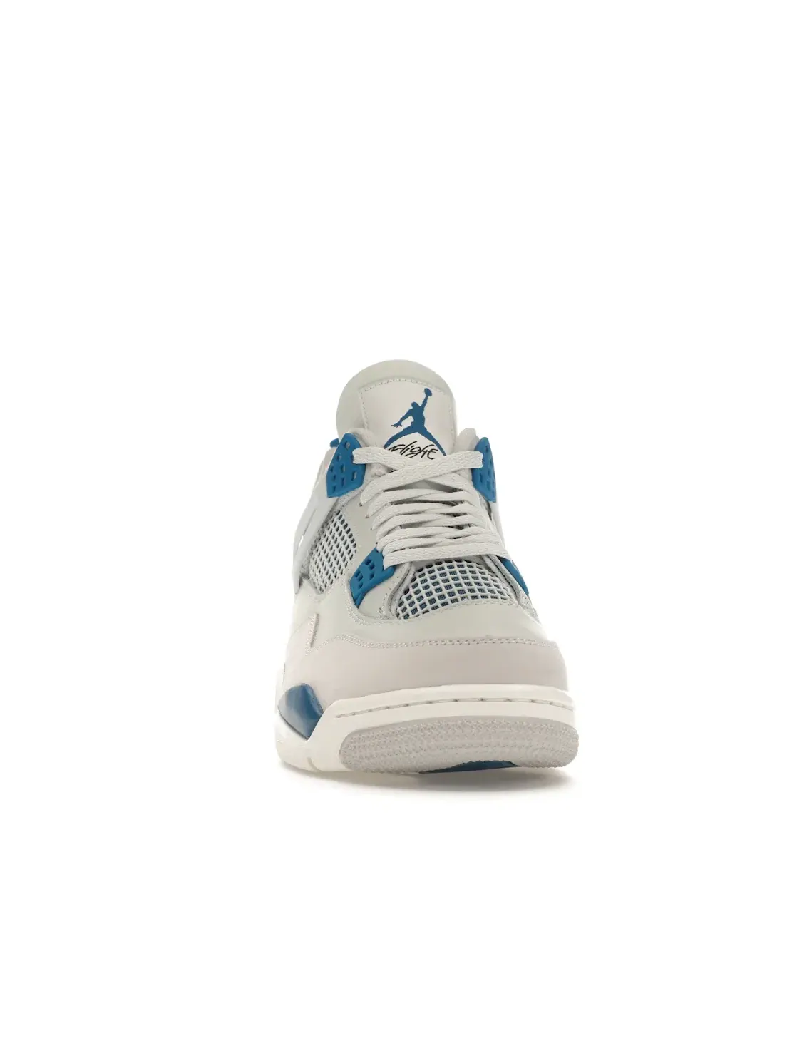 Мужские кроссовки Lifestyle с цветовым блоком Jordan 4 Retro — изображение 2 из 4, белый/синий/серый