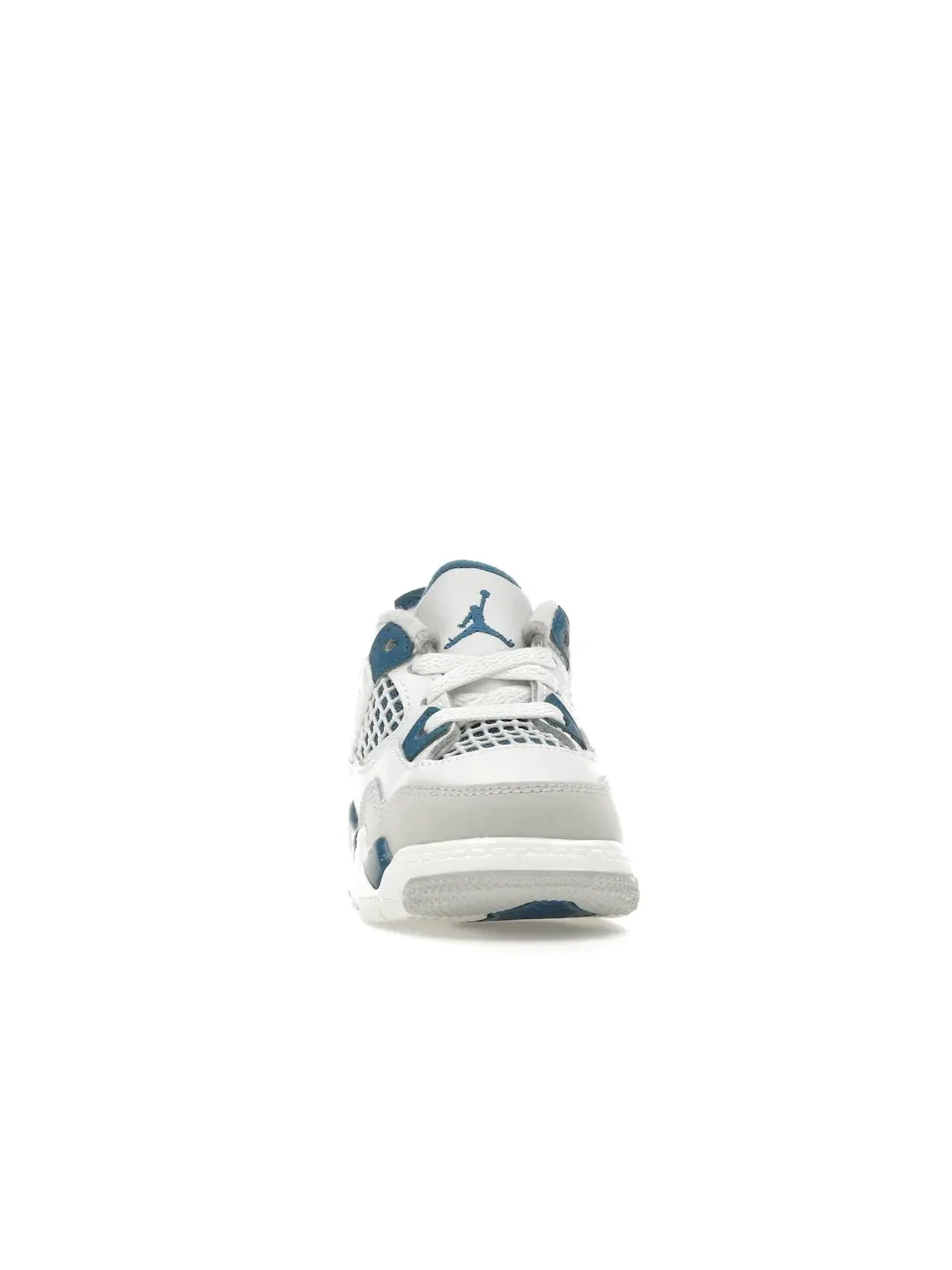 Детские кроссовки Lifestyle с цветными акцентами Jordan 4 Retro — изображение 2 из 4, белый/синий/серый