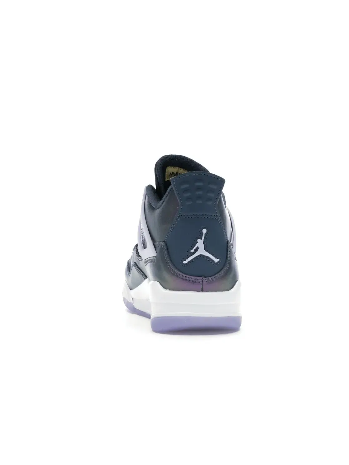 Детские кроссовки с замшевым верхом Jordan 4 Retro — изображение 4 из 4, синий/синий--белый