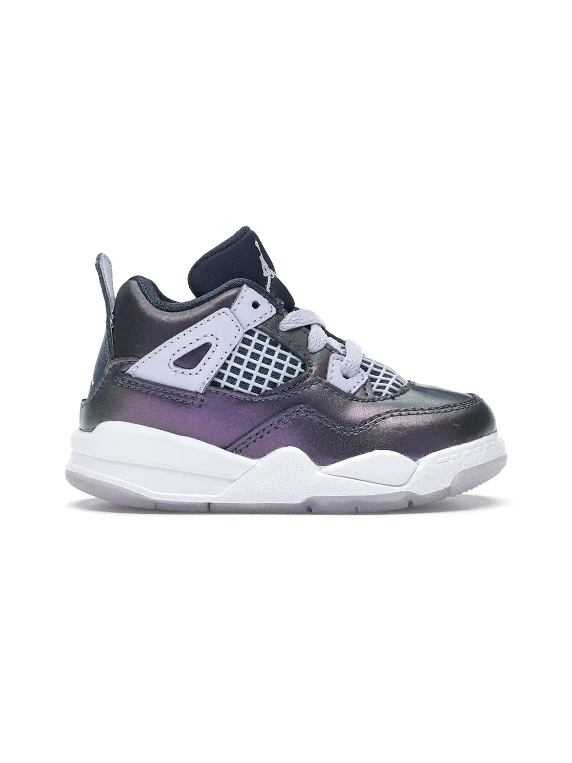 Детские кроссовки Lifestyle с принтом Jordan 4 Retro Monsoon Blue — изображение 1 из 4, синий/синий--белый