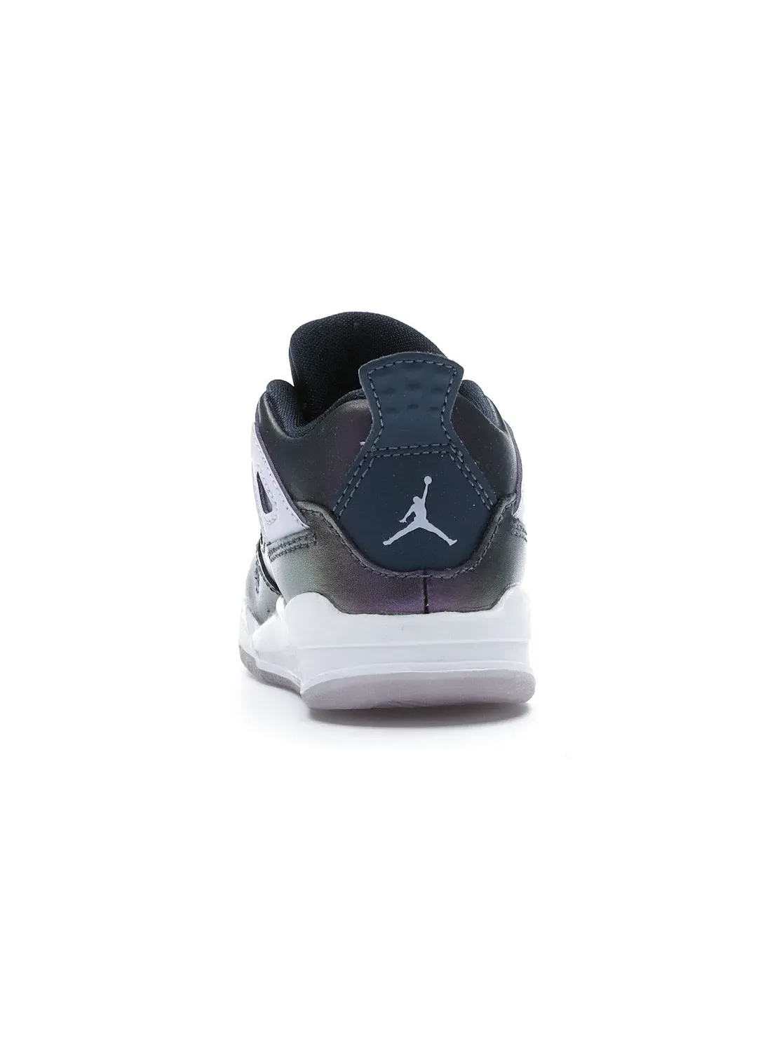 Детские кроссовки Lifestyle с принтом Jordan 4 Retro Monsoon Blue — изображение 4 из 4, синий/синий--белый