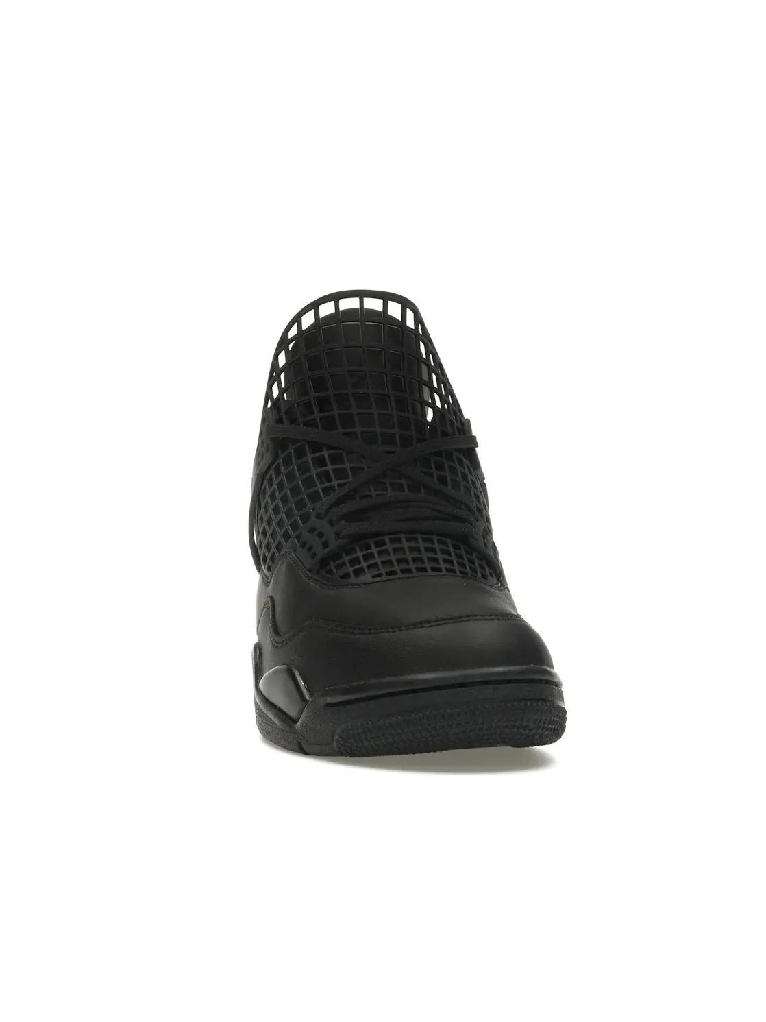 Женские кроссовки с сеткой Jordan 4 Retro Net Black — изображение 2 из 4