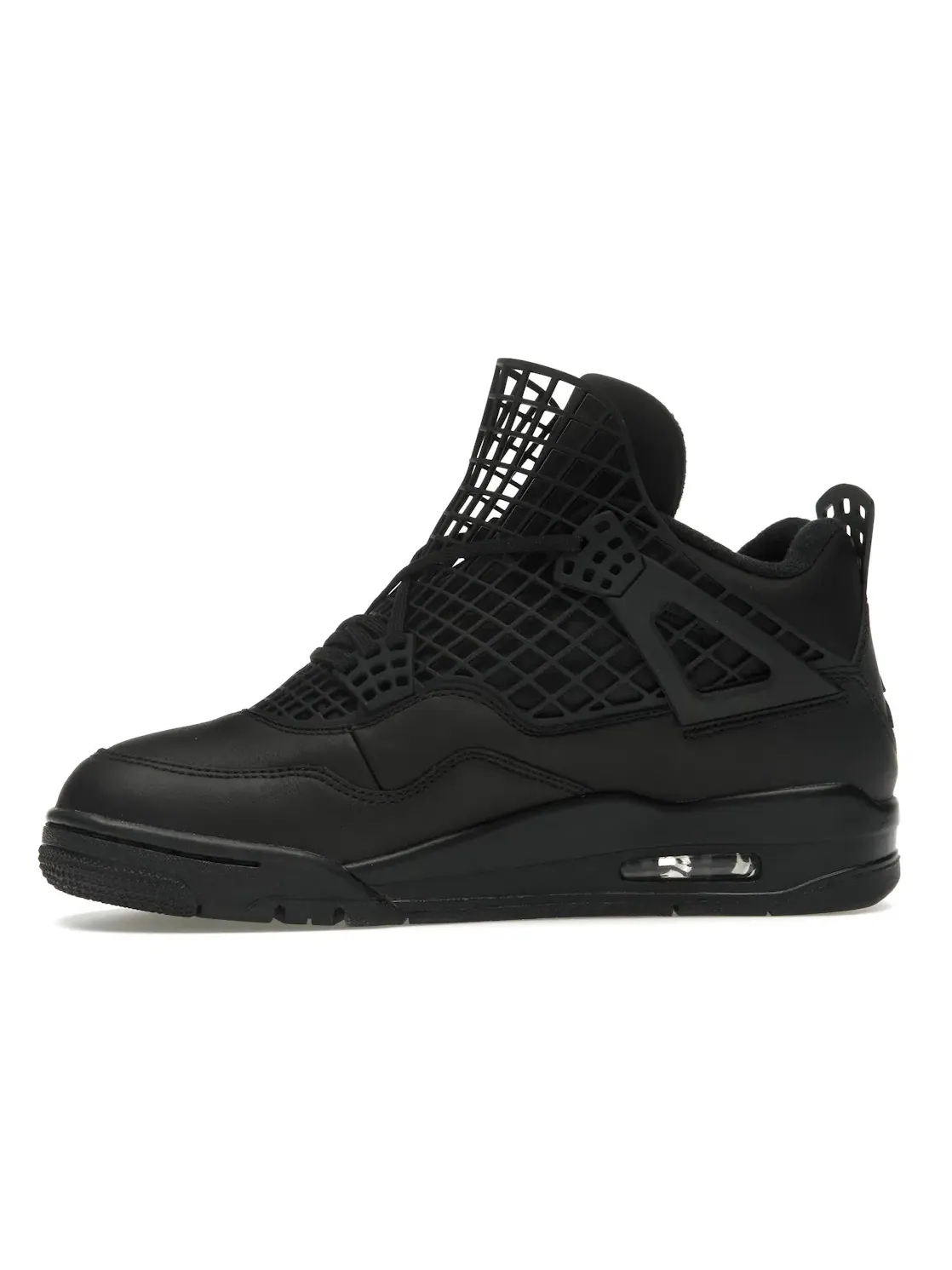 Женские кроссовки с сеткой Jordan 4 Retro Net Black — изображение 3 из 4