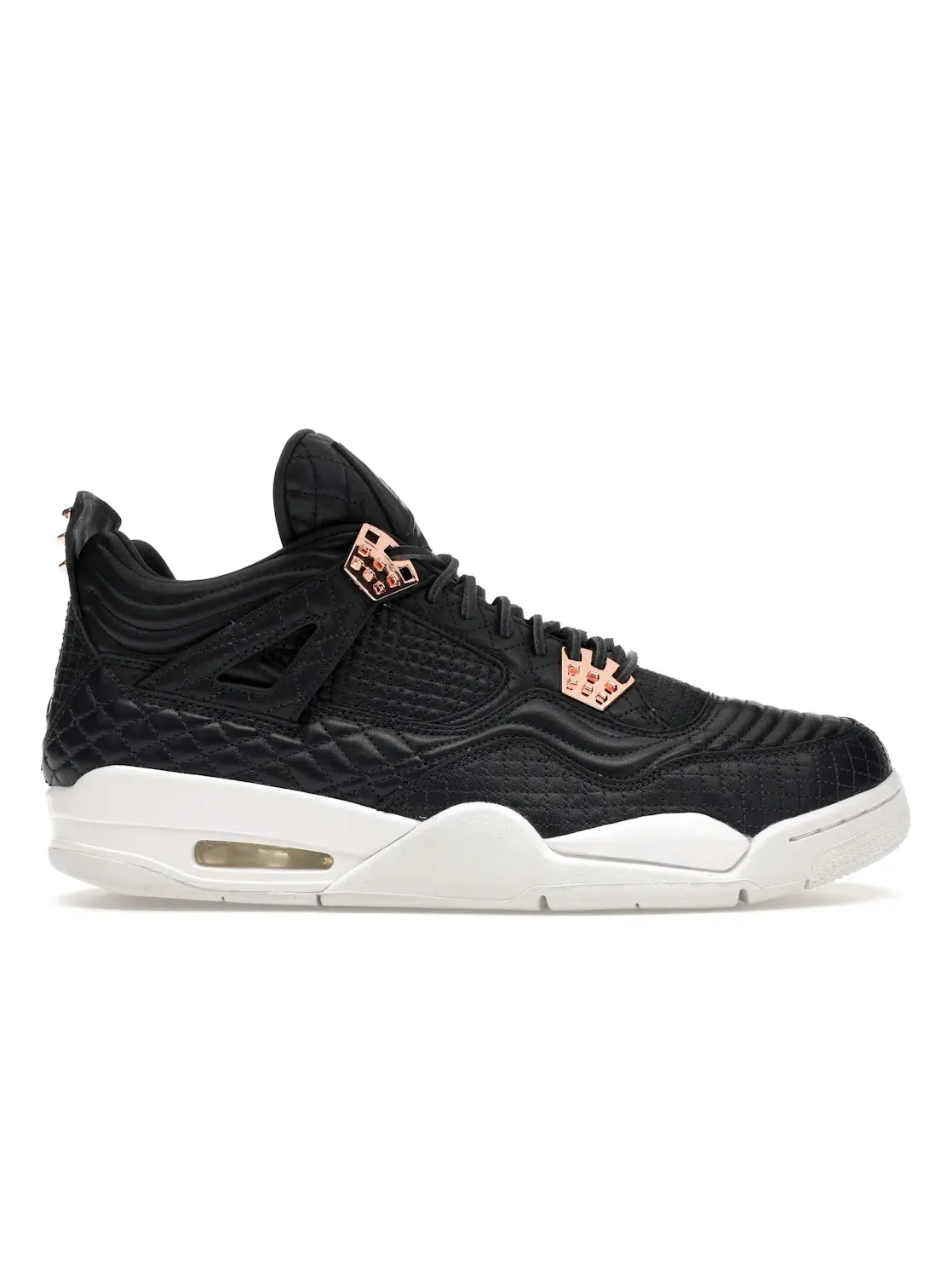 Мужские кроссовки баскетбольные с высоким воротником Jordan 4 Retro Jordan — изображение 1 из 4, белый