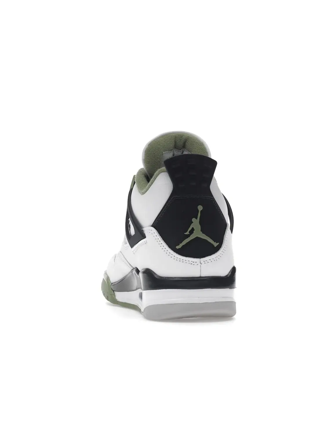 Женские кроссовки с ретро-дизайном Jordan 4 Retro Jordan — изображение 4 из 4, белый//темный/серый