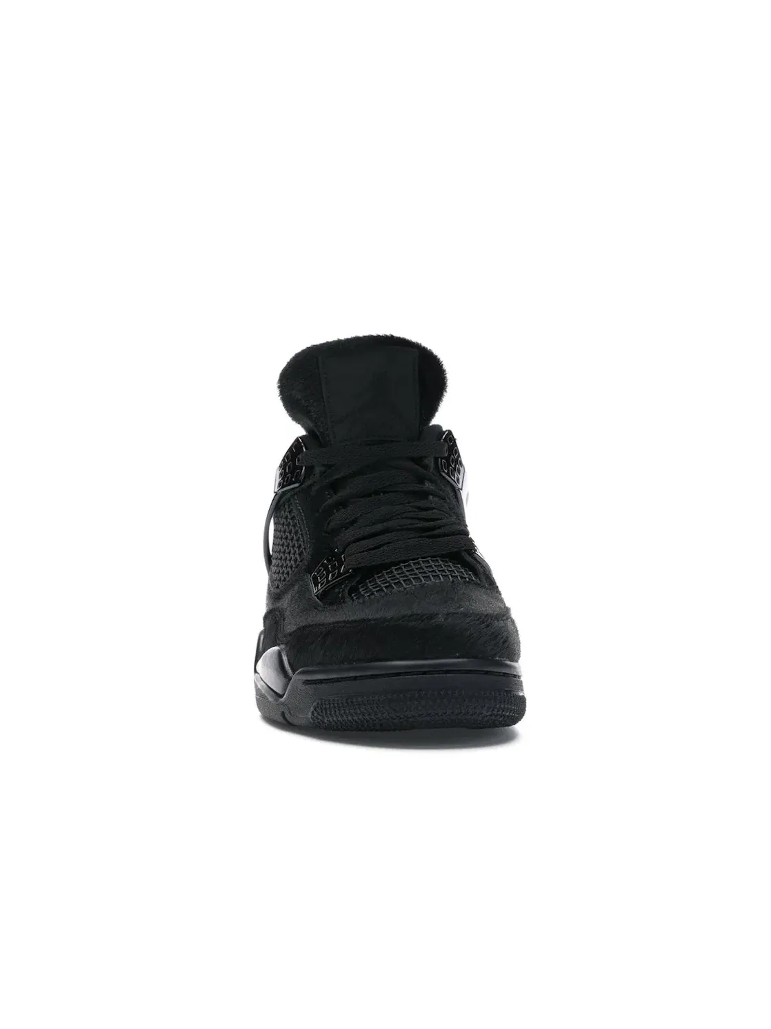 Женские кроссовки с принтом Jordan 4 Retro Jordan — изображение 2 из 4, черный/черный-черный