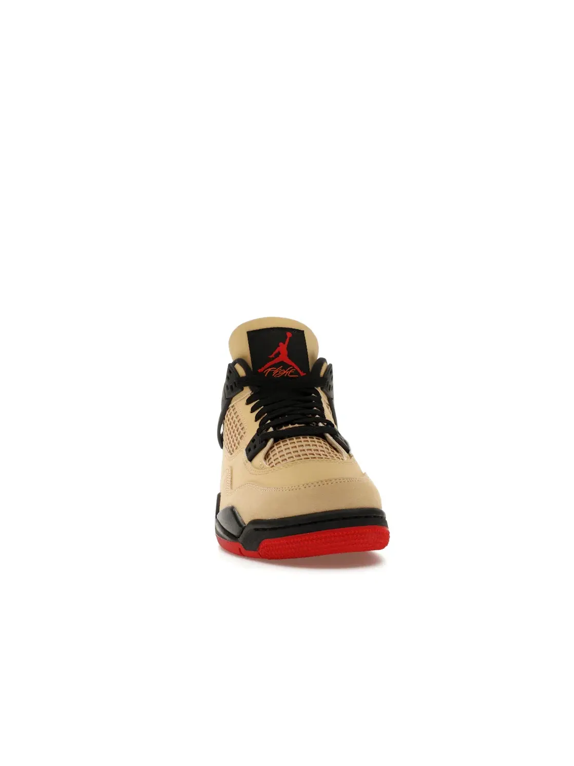 Детские кроссовки Lifestyle с цветовым блоком Jordan 4 Retro — изображение 2 из 4, красный//белый