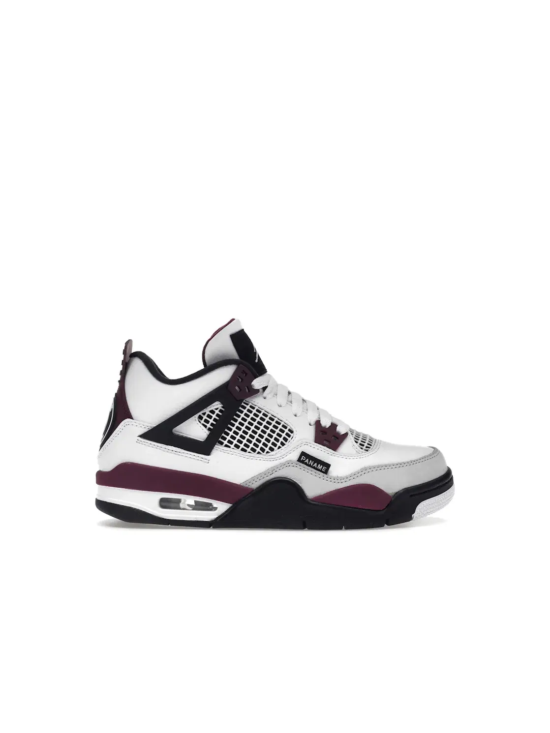 Детские кроссовки Lifestyle с принтом Jordan 4 Retro PSG Paris Saint-Germain Jordan — изображение 1 из 4, белый/-серый-черный