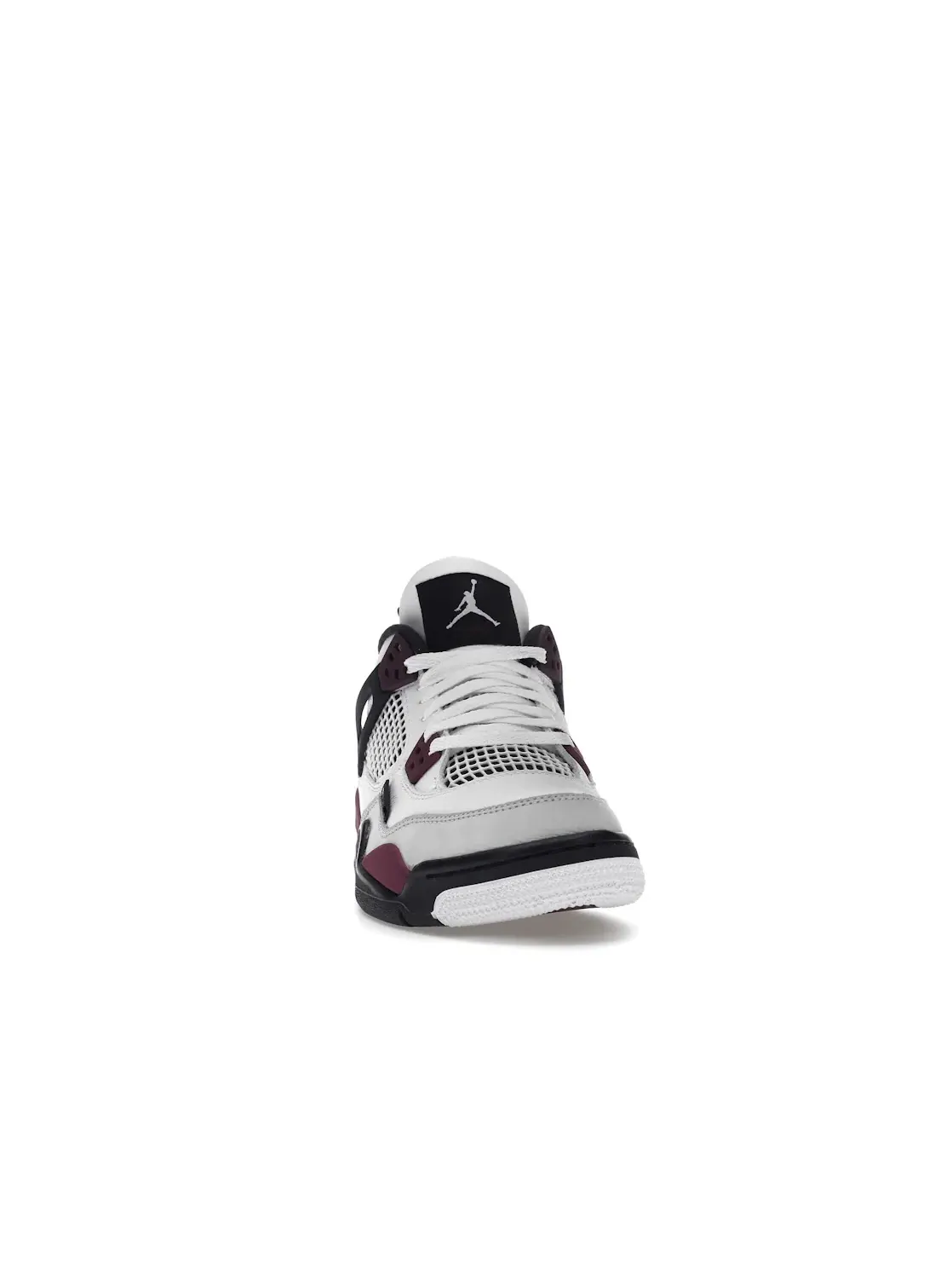 Детские кроссовки Lifestyle с принтом Jordan 4 Retro PSG Paris Saint-Germain Jordan — изображение 2 из 4, белый/-серый-черный