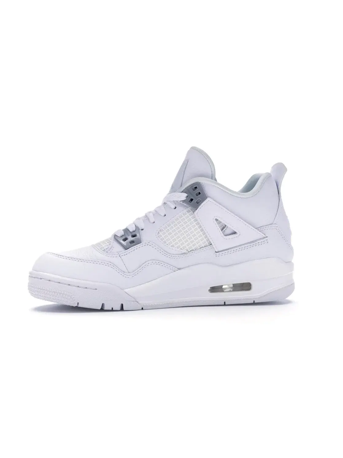 Детские кроссовки для мальчиков с кожаным верхом Jordan 4 Retro Pure Money Jordan — изображение 3 из 4