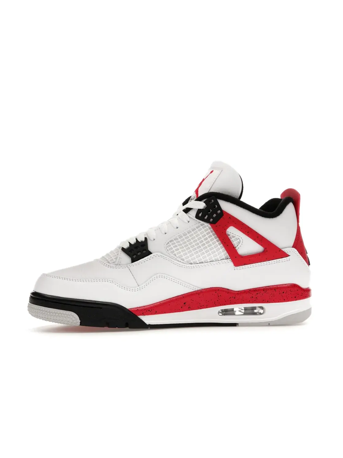 Мужские кроссовки с кожаным верхом Jordan 4 Retro Red Cement Jordan — изображение 3 из 4