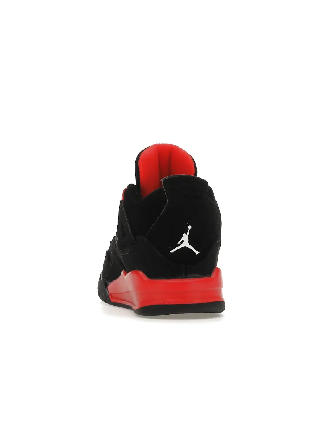 Детские кроссовки для мальчиков с верхом из нубука Jordan 4 Retro Red Thunder Jordan — изображение 4 из 4