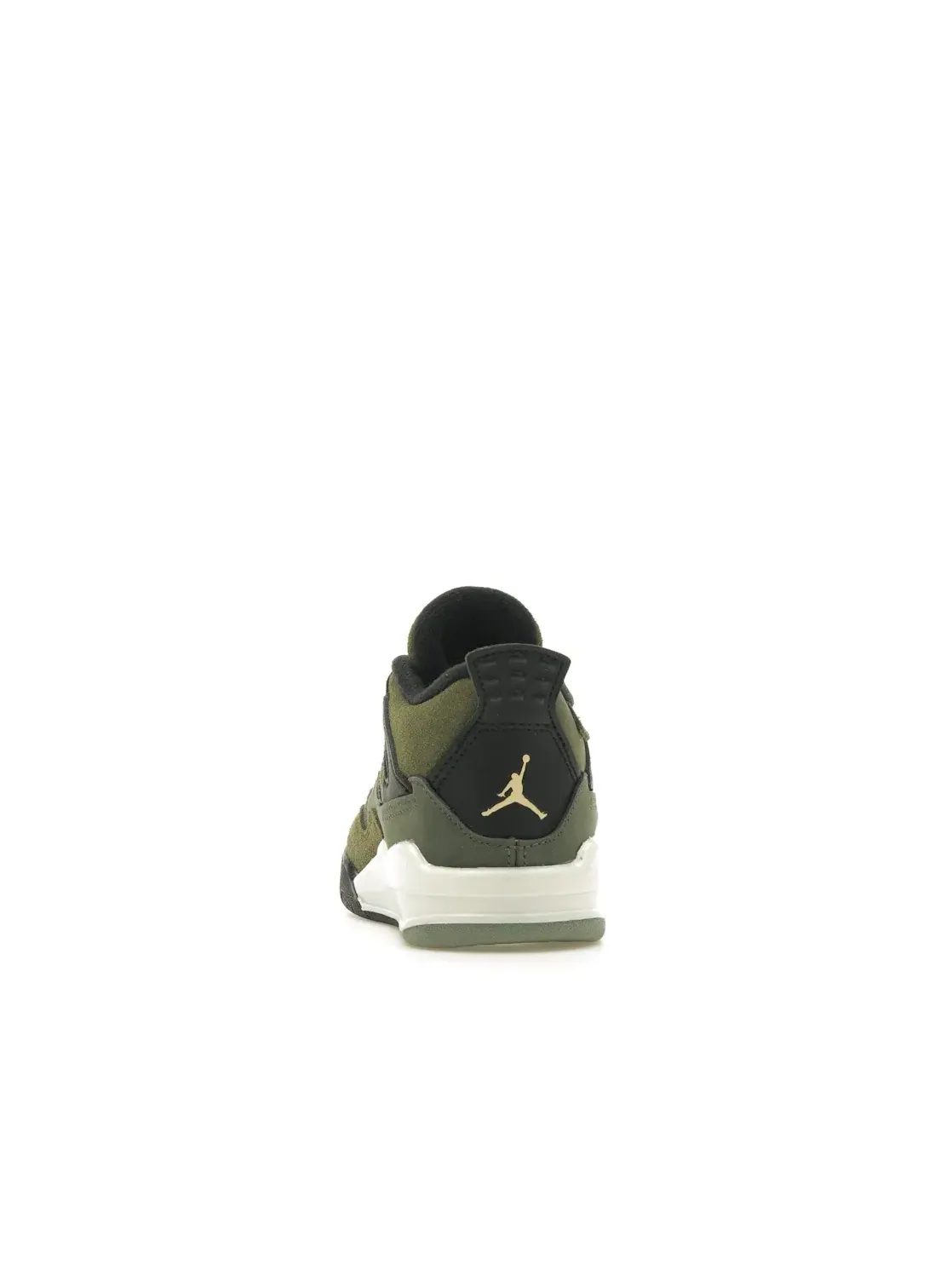Детские кроссовки из замши и кожи Jordan 4 Retro SE Craft Medium Olive — изображение 4 из 4