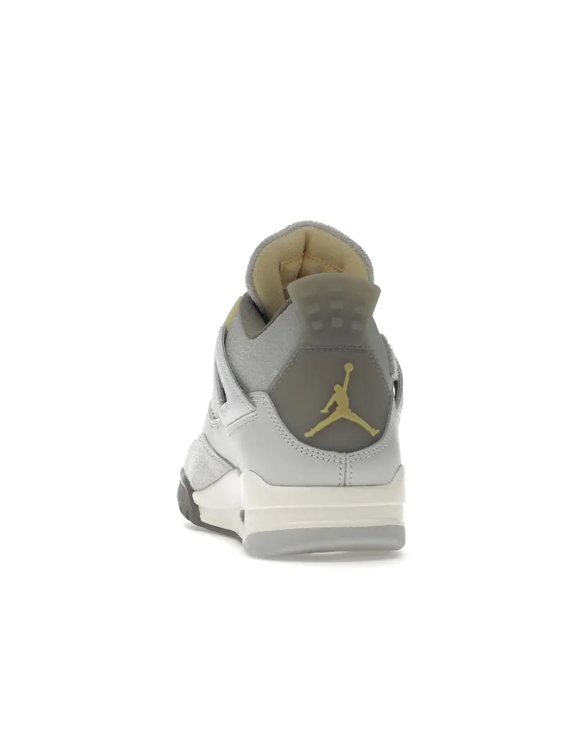Мужские кроссовки из кожи и замши Jordan 4 Retro SE Craft Photon Dust — изображение 4 из 4, бледный/белый/серый