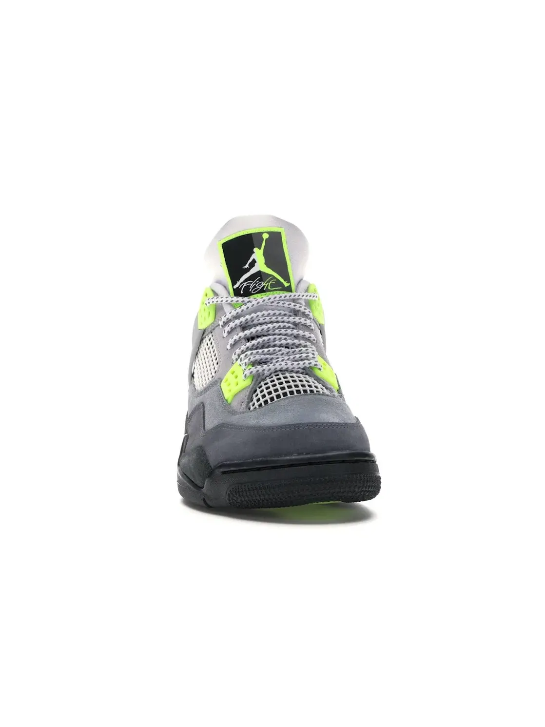 Мужские кроссовки с принтом Jordan 4 Retro Jordan — изображение 2 из 4, серый/-серый