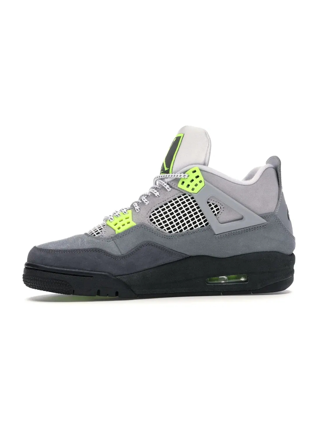 Мужские кроссовки с принтом Jordan 4 Retro Jordan — изображение 3 из 4, серый/-серый