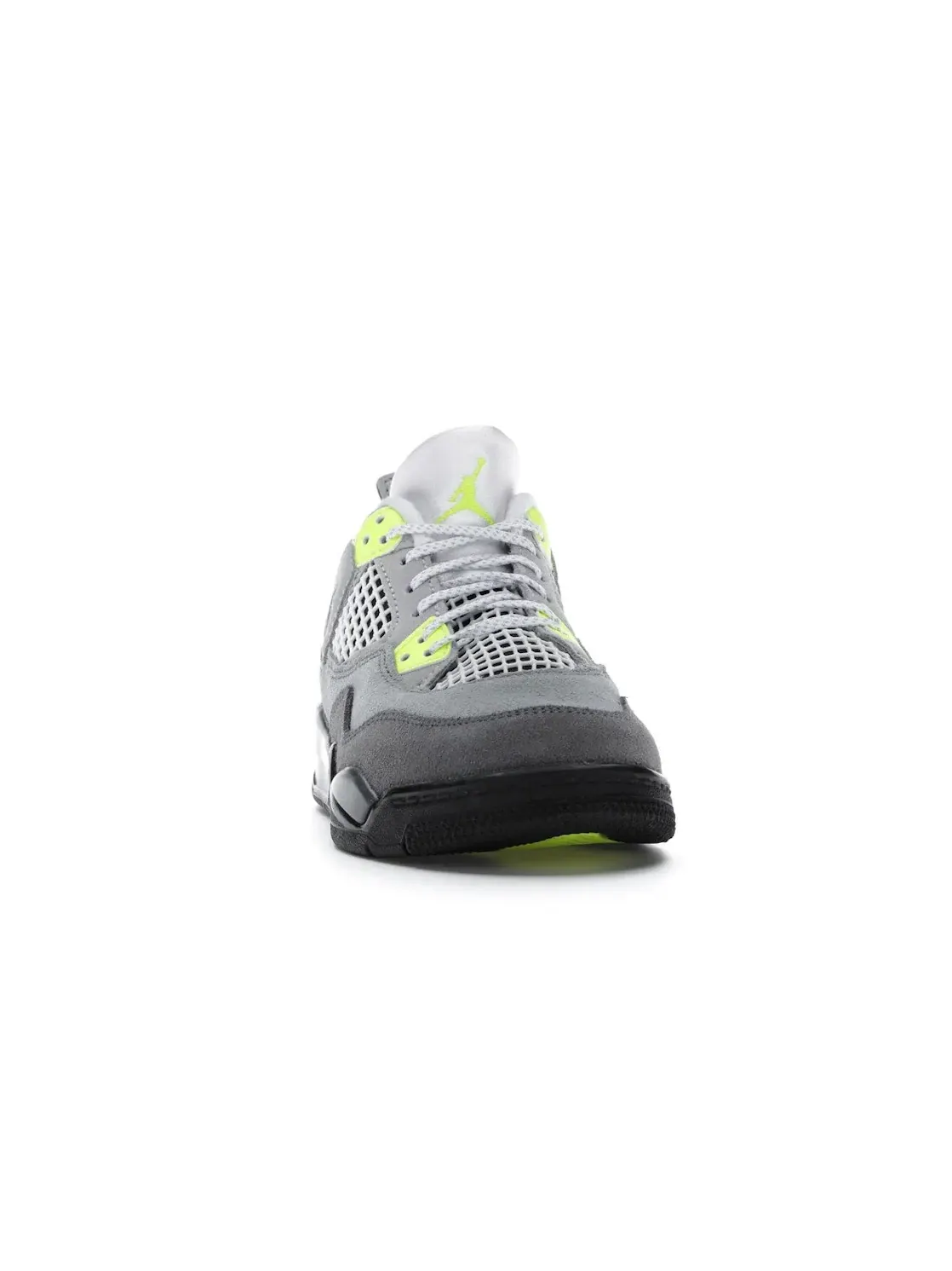 Детские кроссовки с принтом Jordan 4 Retro SE 95 Neon (PS) Jordan — изображение 2 из 4, серый/-серый