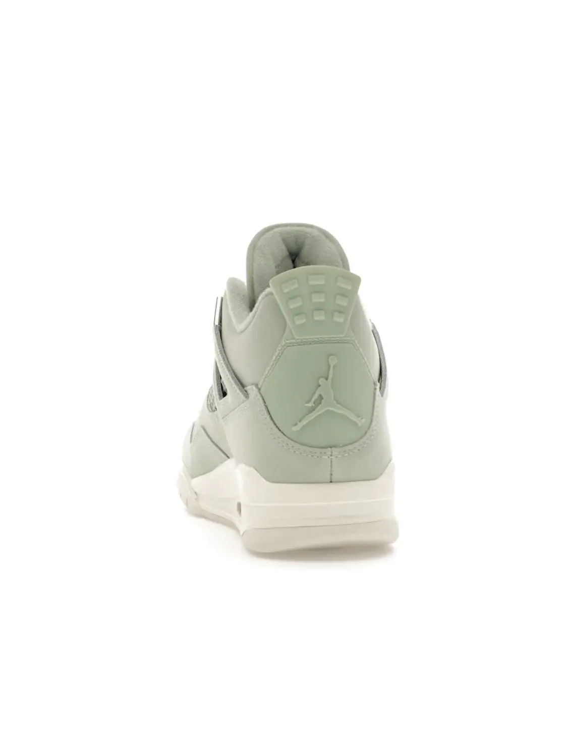 Женские кроссовки с высоким верхом Jordan 4 Retro — изображение 4 из 4, металлик серебристый