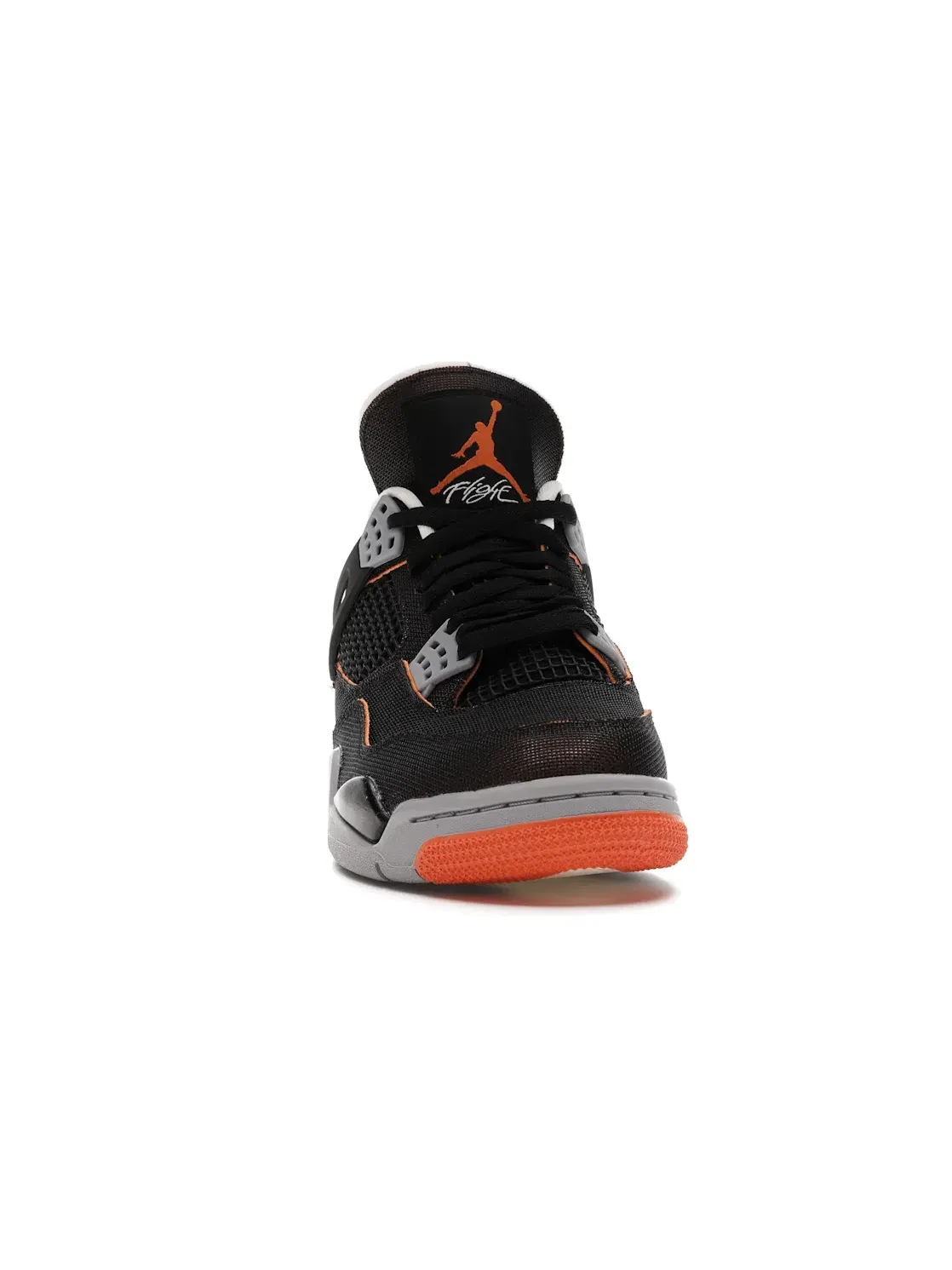 Женские кроссовки Lifestyle с принтом Jordan 4 Retro Jordan — изображение 2 из 4, черный--светлый серый