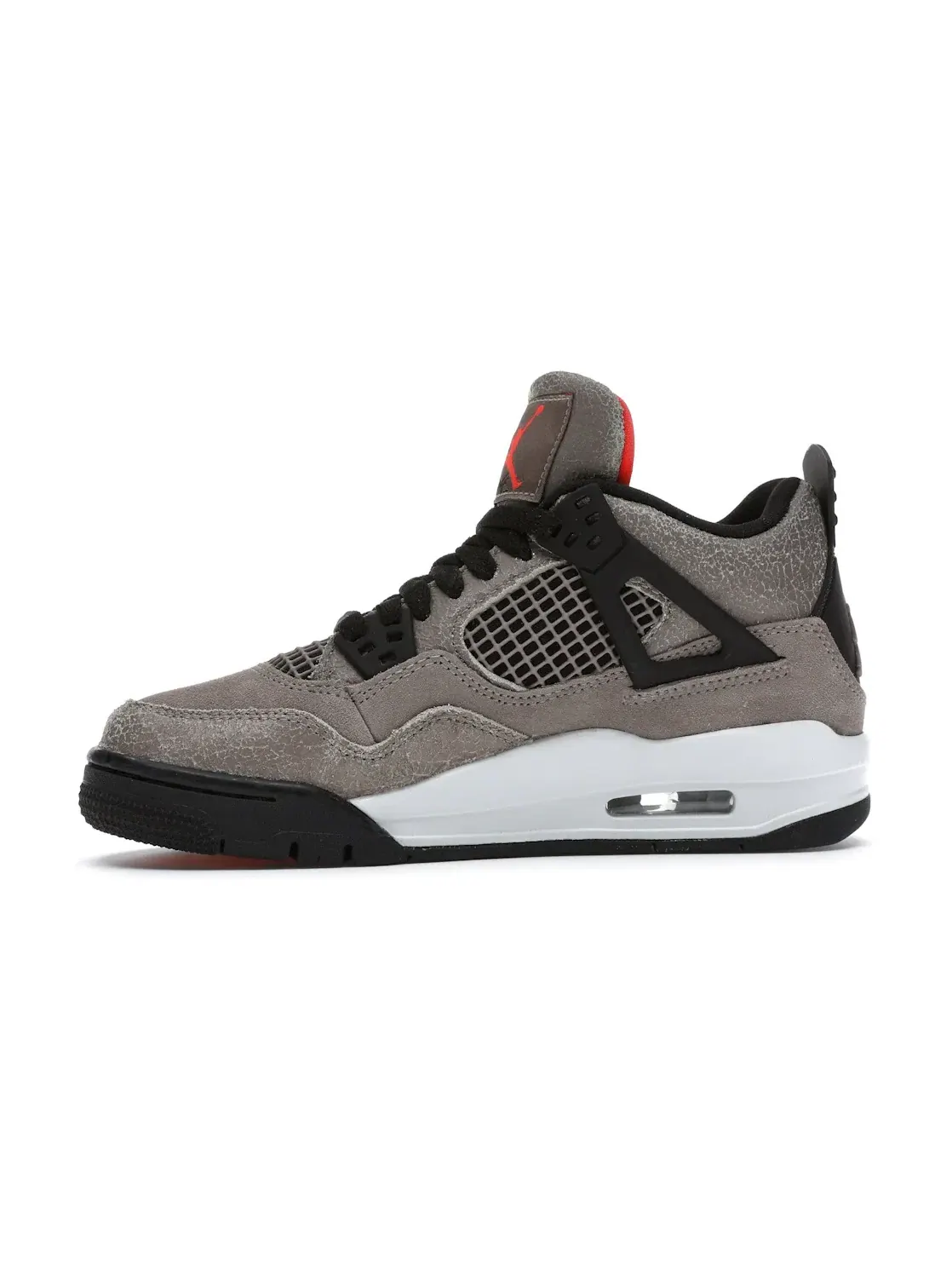Детские кроссовки lifestyle Taupe Haze Jordan 4 Retro Jordan — изображение 3 из 4, серый-белый