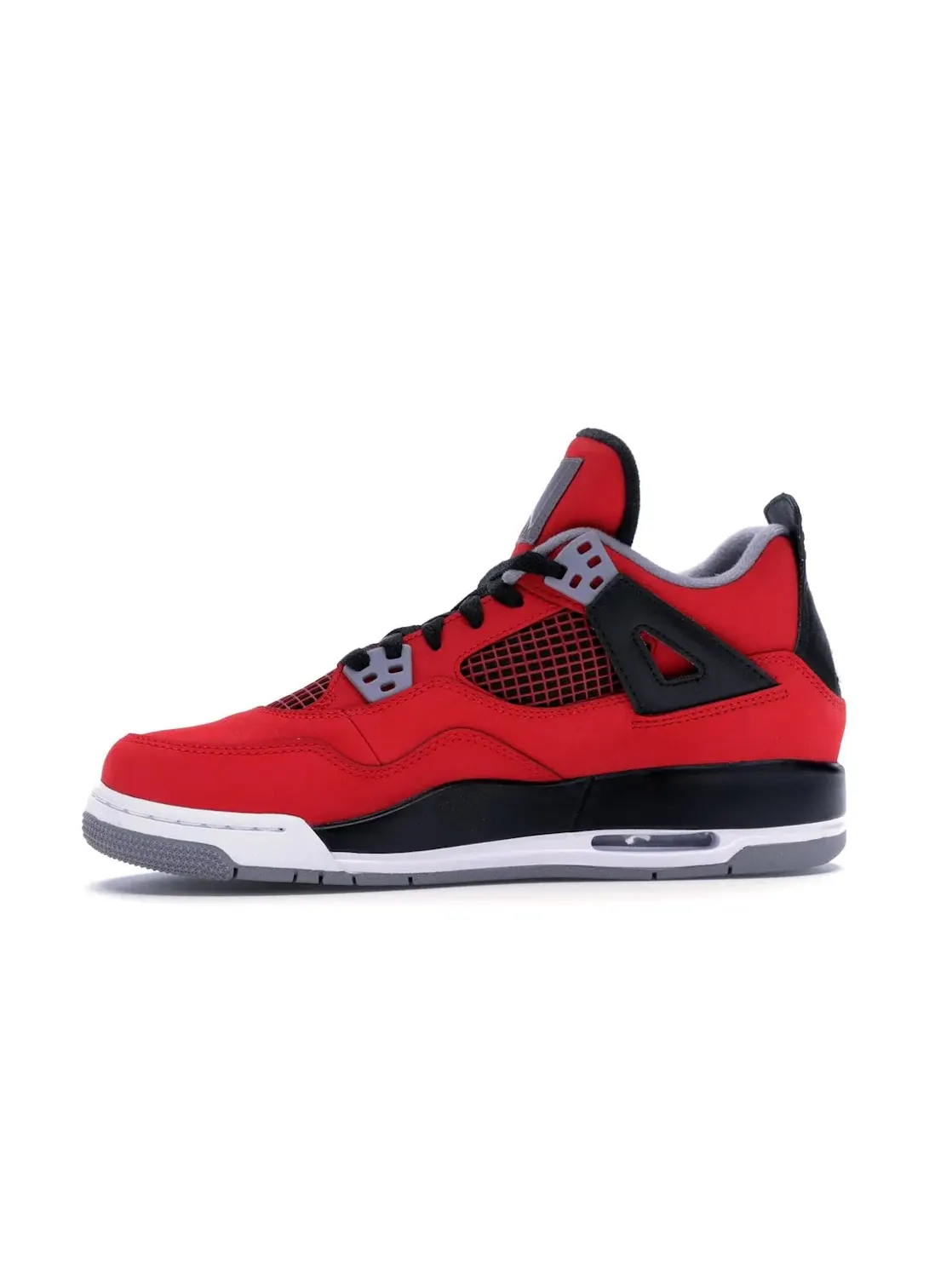 Детские кроссовки Lifestyle с ярким красным цветом Jordan 4 Retro Toro Bravo (GS) Jordan — изображение 3 из 4