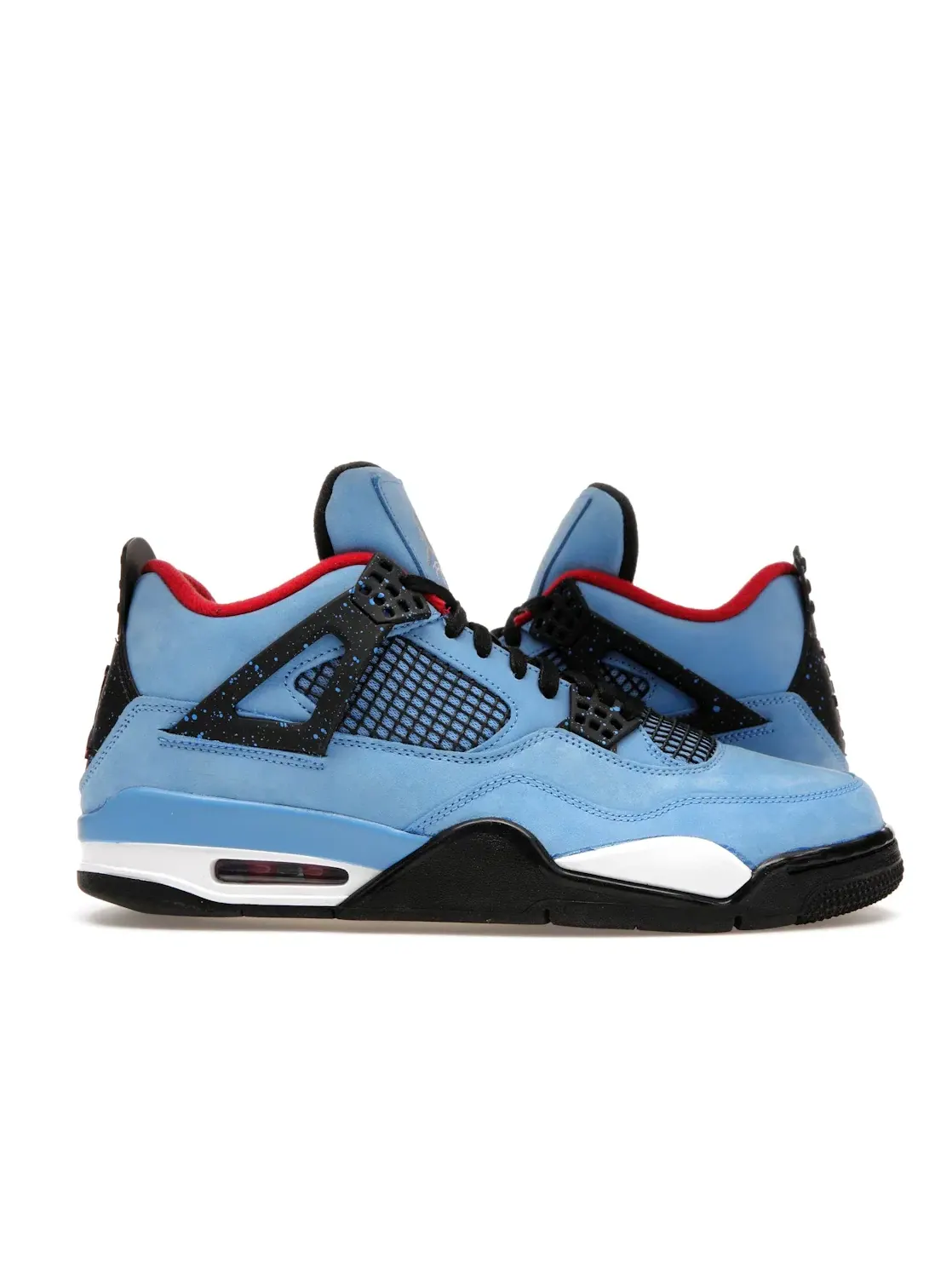 Мужские кроссовки с замшевым верхом Jordan 4 Retro Cactus Jack Jordan — изображение 1 из 4, синий черный красный
