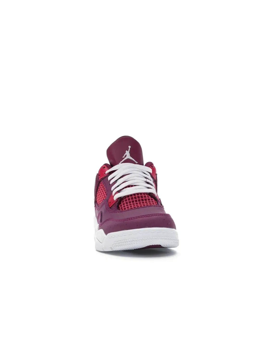 Детские кроссовки Lifestyle с принтом Jordan 4 Retro Jordan — изображение 2 из 4, розовый-белый
