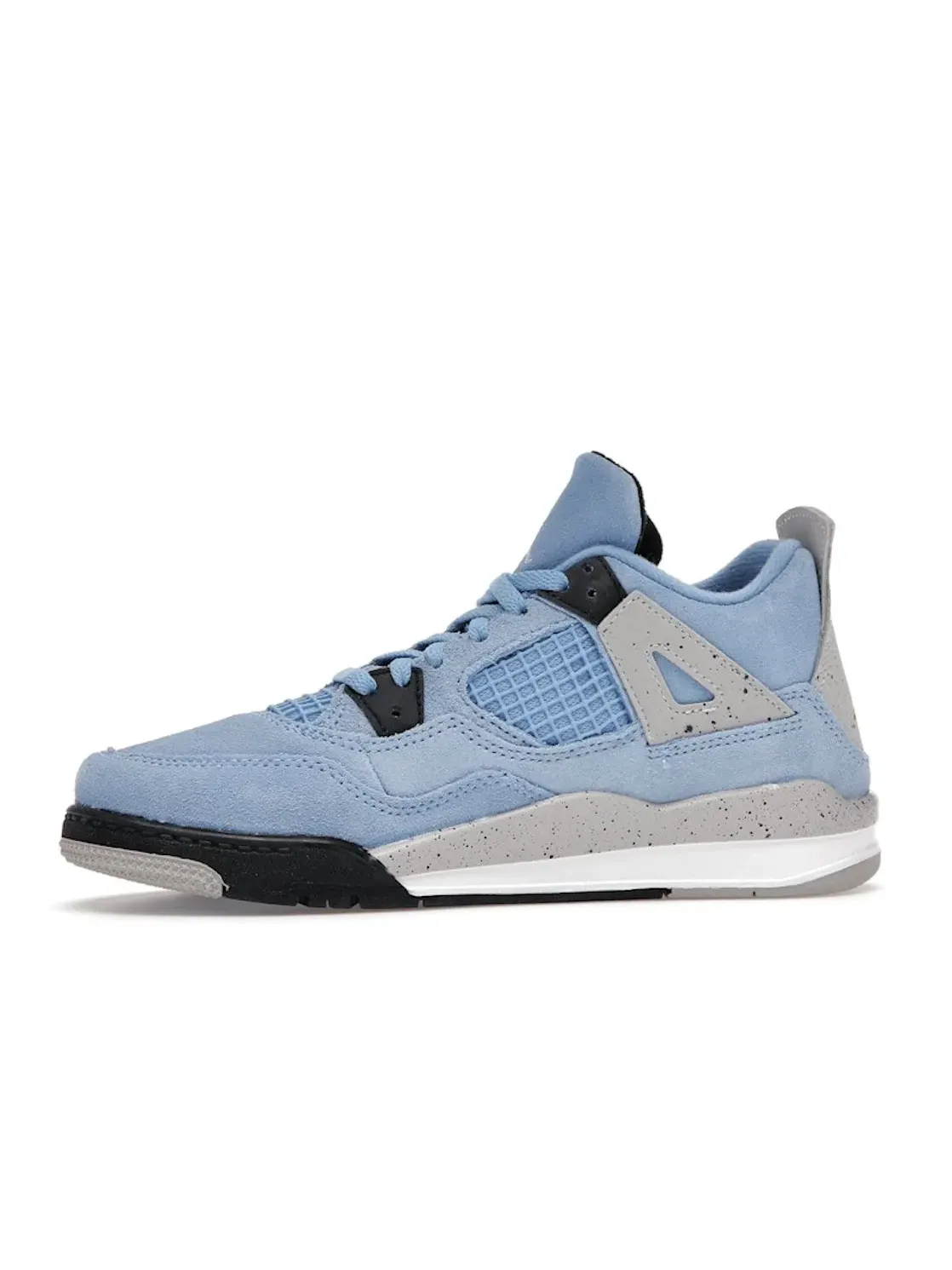 Детские кроссовки с кроссовком с принтом Jordan 4 Retro University Blue (PS) Jordan — изображение 3 из 4