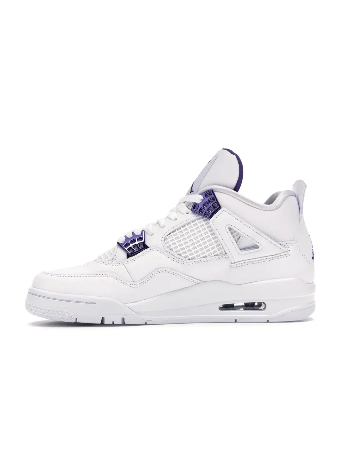 Мужские кроссовки с кожаным верхом Jordan 4 Retro — изображение 3 из 4