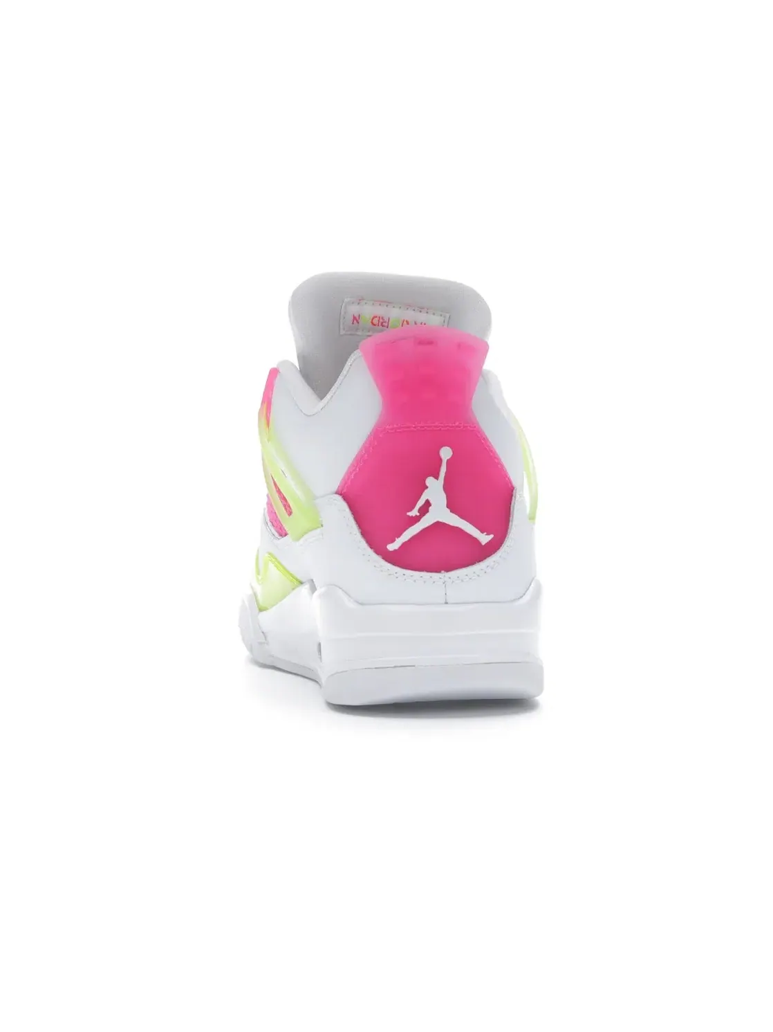 Детские кроссовки Lifestyle с вентиляцией Jordan 4 Retro — изображение 4 из 4, белый/-розовый