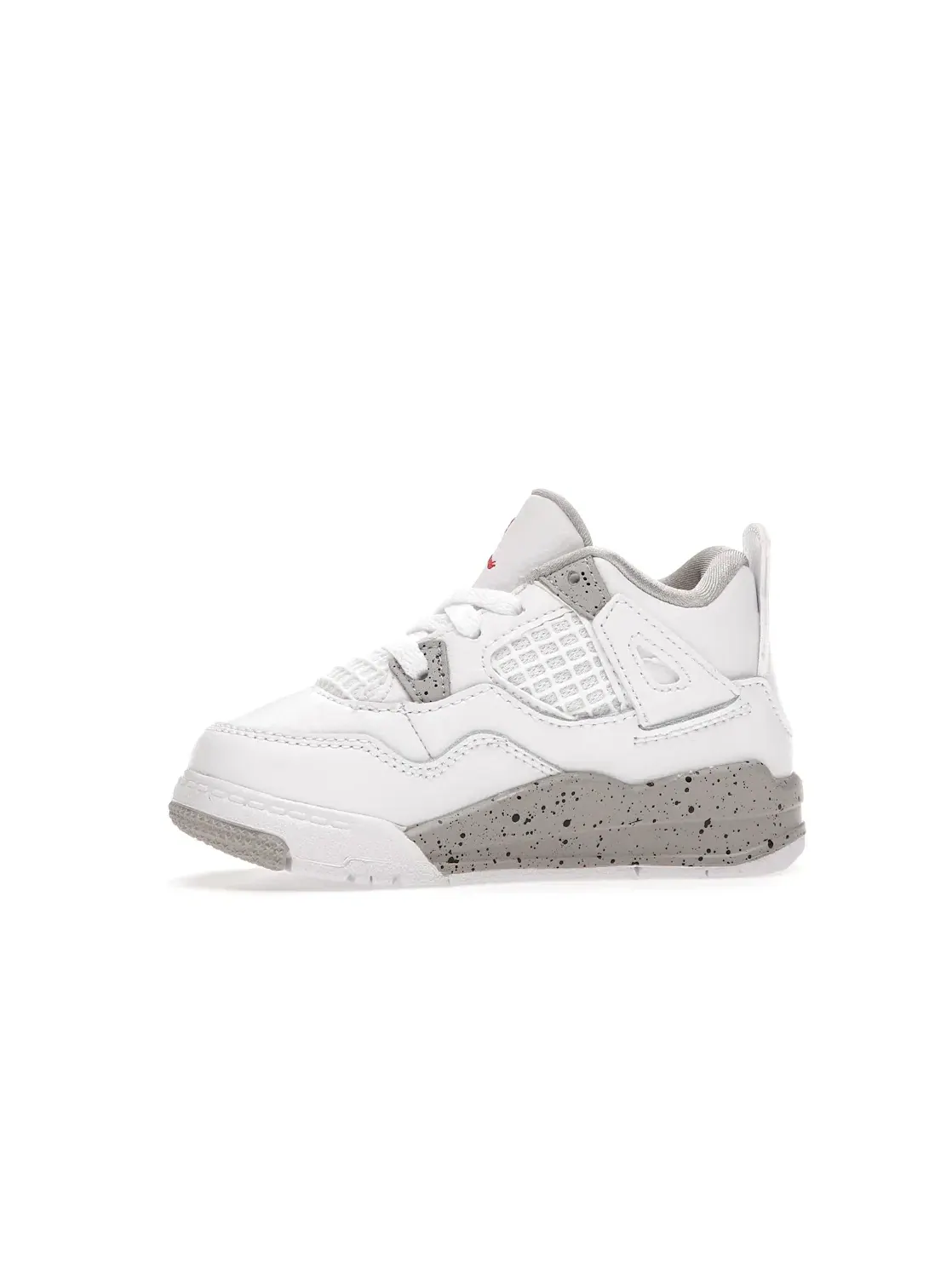 Детские кроссовки Lifestyle с белой замшевой кожей Jordan 4 Retro — изображение 3 из 4