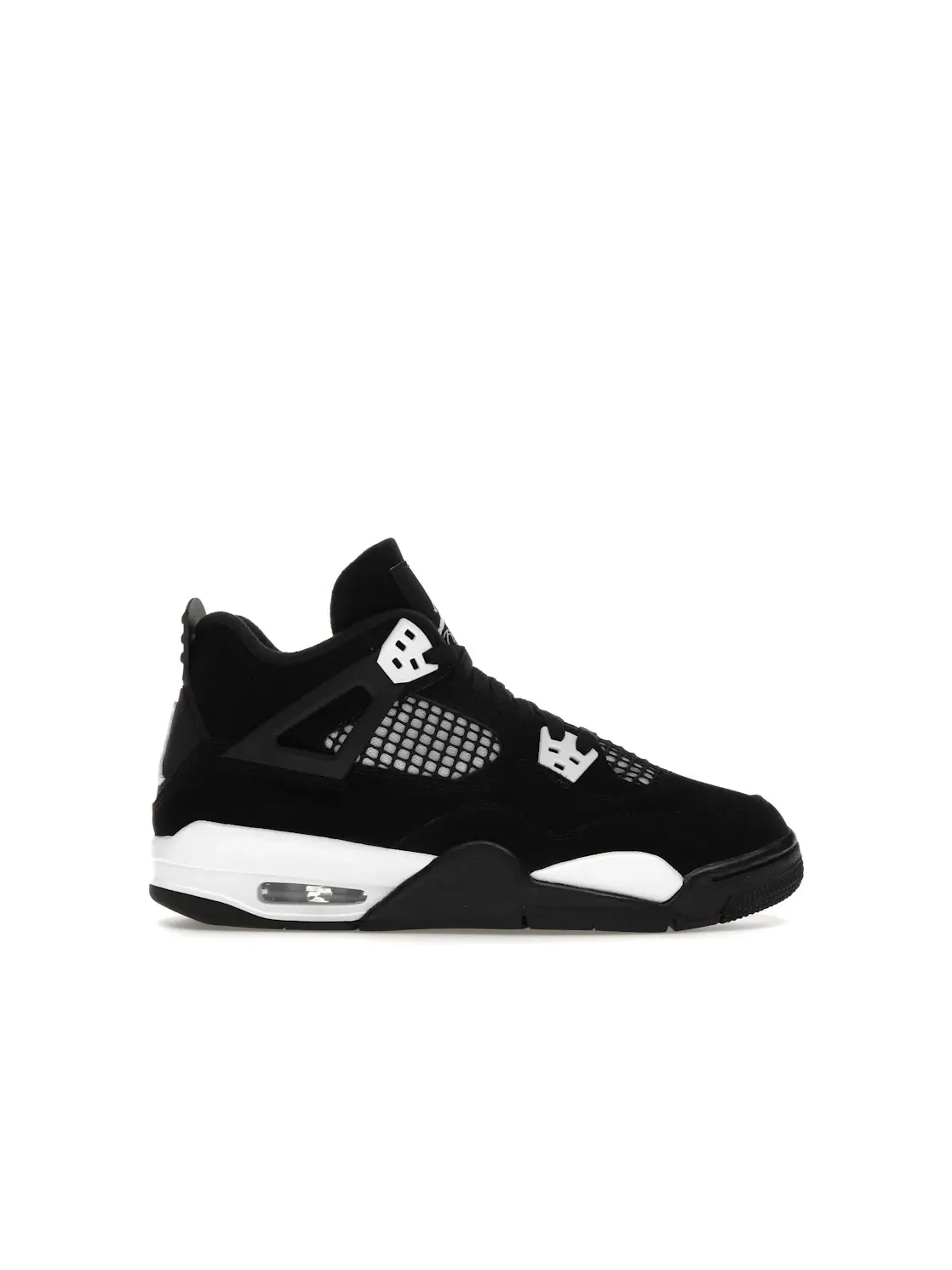 Детские кроссовки Lifestyle с длинным рукавом Jordan 4 Retro Jordan — изображение 1 из 4, черный/белый/черный