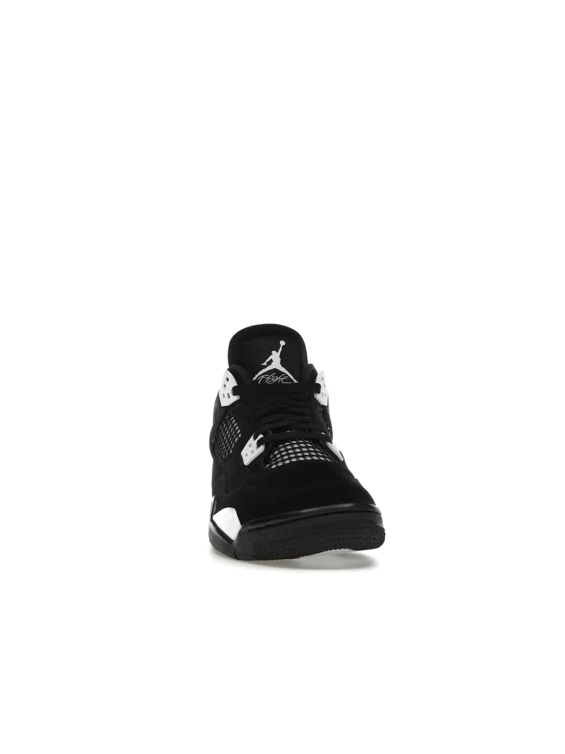 Детские кроссовки Lifestyle с длинным рукавом Jordan 4 Retro Jordan — изображение 2 из 4, черный/белый/черный