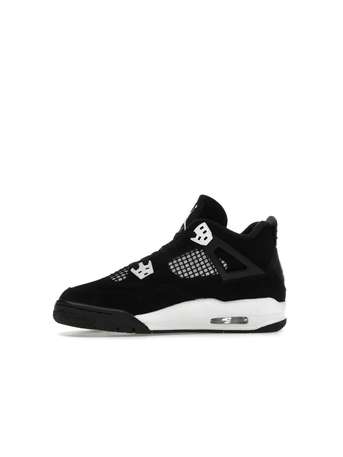 Детские кроссовки Lifestyle с длинным рукавом Jordan 4 Retro Jordan — изображение 3 из 4, черный/белый/черный