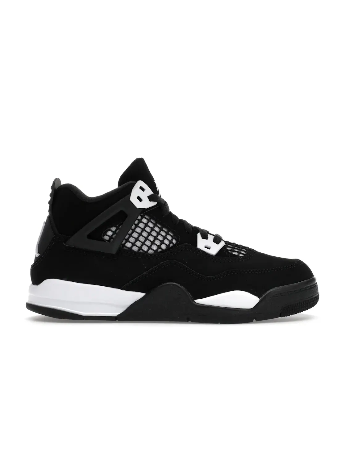 Детские кроссовки Lifestyle с моделью Jordan 4 Retro Jordan — изображение 1 из 4, черный/белый/черный