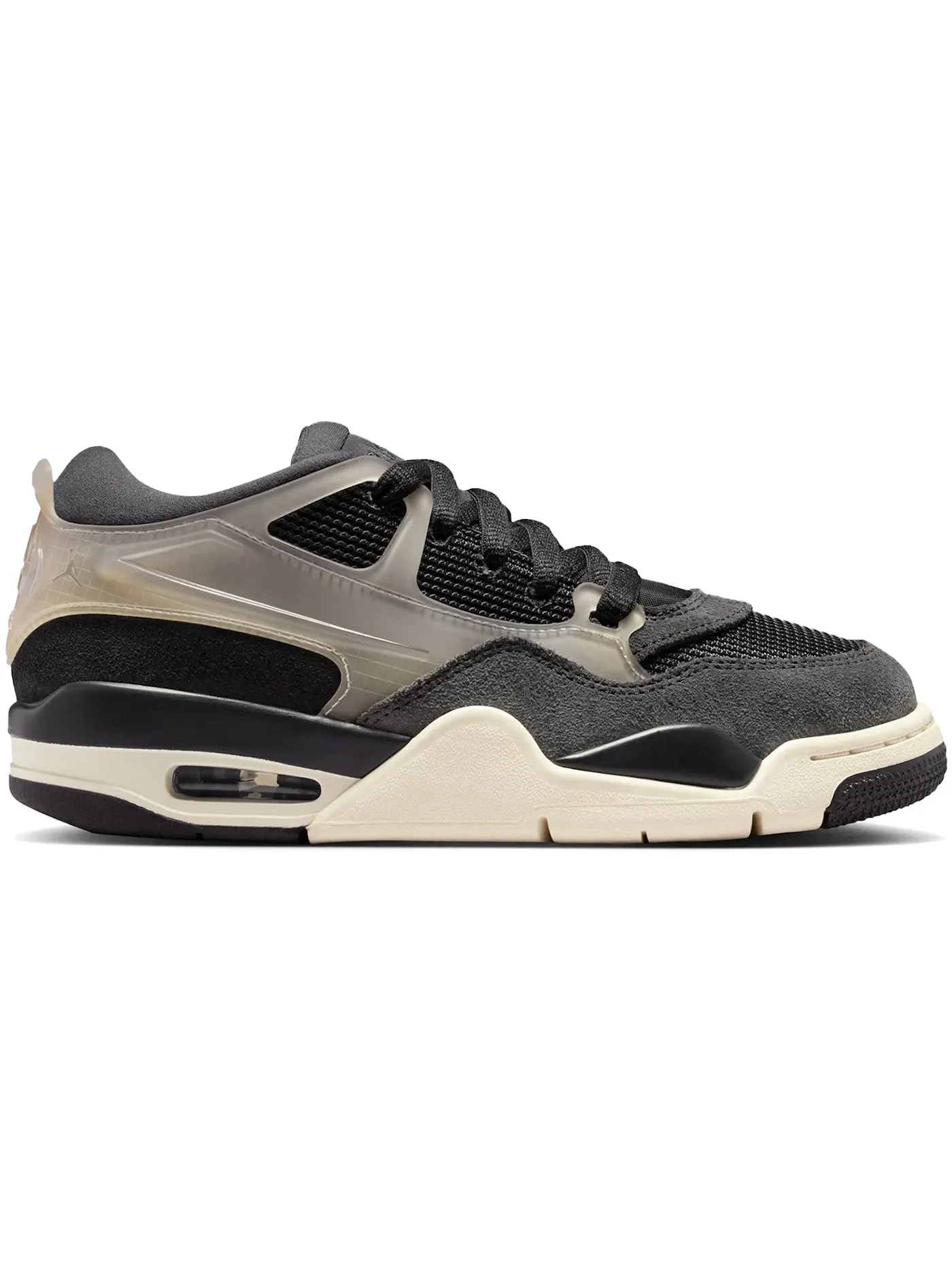 Детские кроссовки Lifestyle Jordan 4 RM PSG Paris Saint-Germain Off Noir Jordan — изображение 1 из 1, черный///розовый