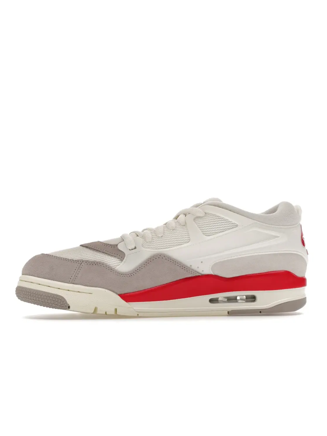 Мужские кроссовки Lifestyle с замшей и сеткой Jordan 4 RM — изображение 3 из 4, красный/серый