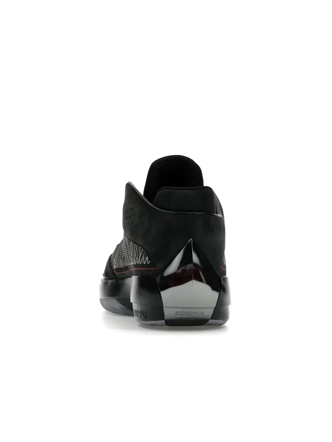 Мужские кроссовки для баскетбола с верхом из кожи и сетки Jordan 40-23 Jordan — изображение 4 из 4, черный//красный