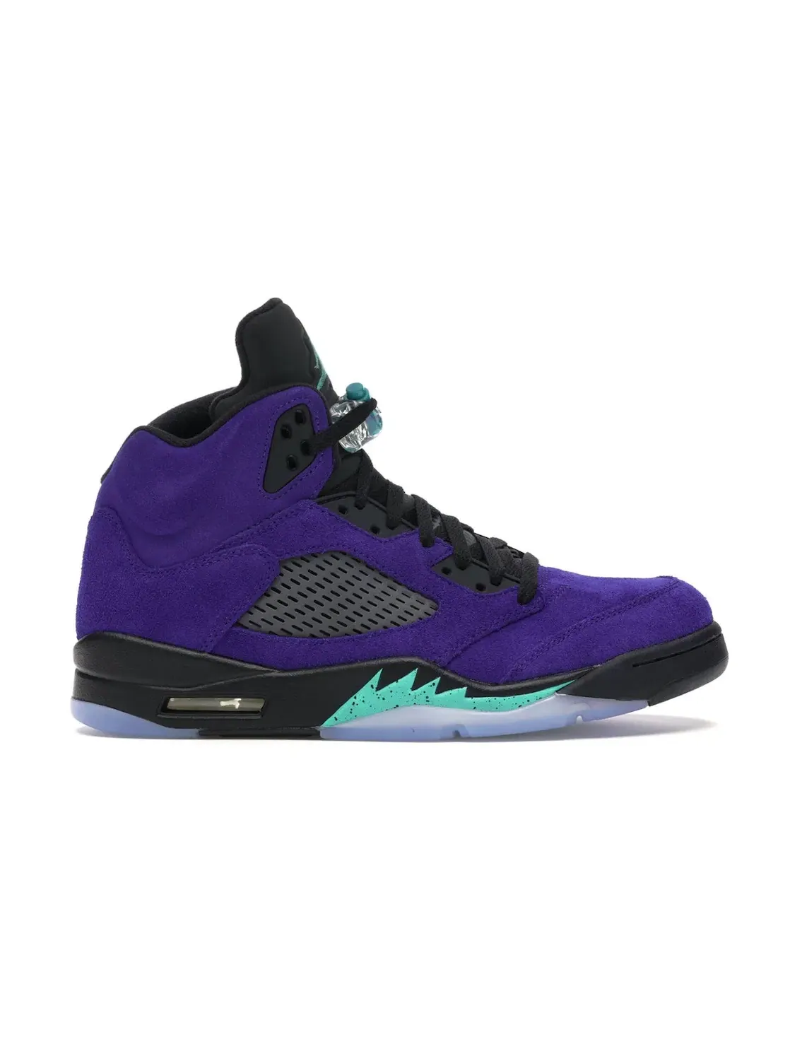 Мужские кроссовки с замшевым верхом Jordan 5 Retro Alternate Grape — изображение 1 из 4, черный