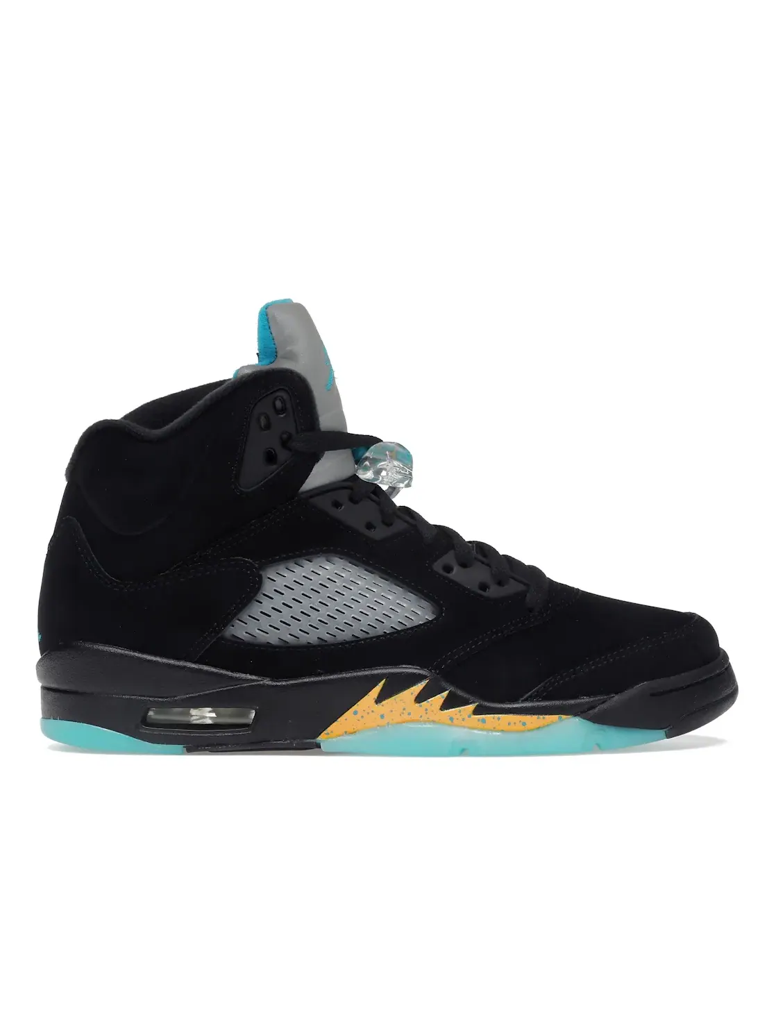 Мужские кроссовки с верхом из нубука Jordan 5 Retro — изображение 1 из 4, черный