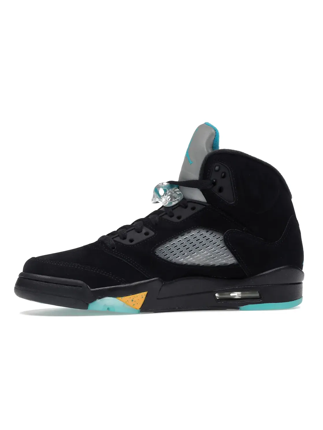 Мужские кроссовки с верхом из нубука Jordan 5 Retro — изображение 3 из 4, черный
