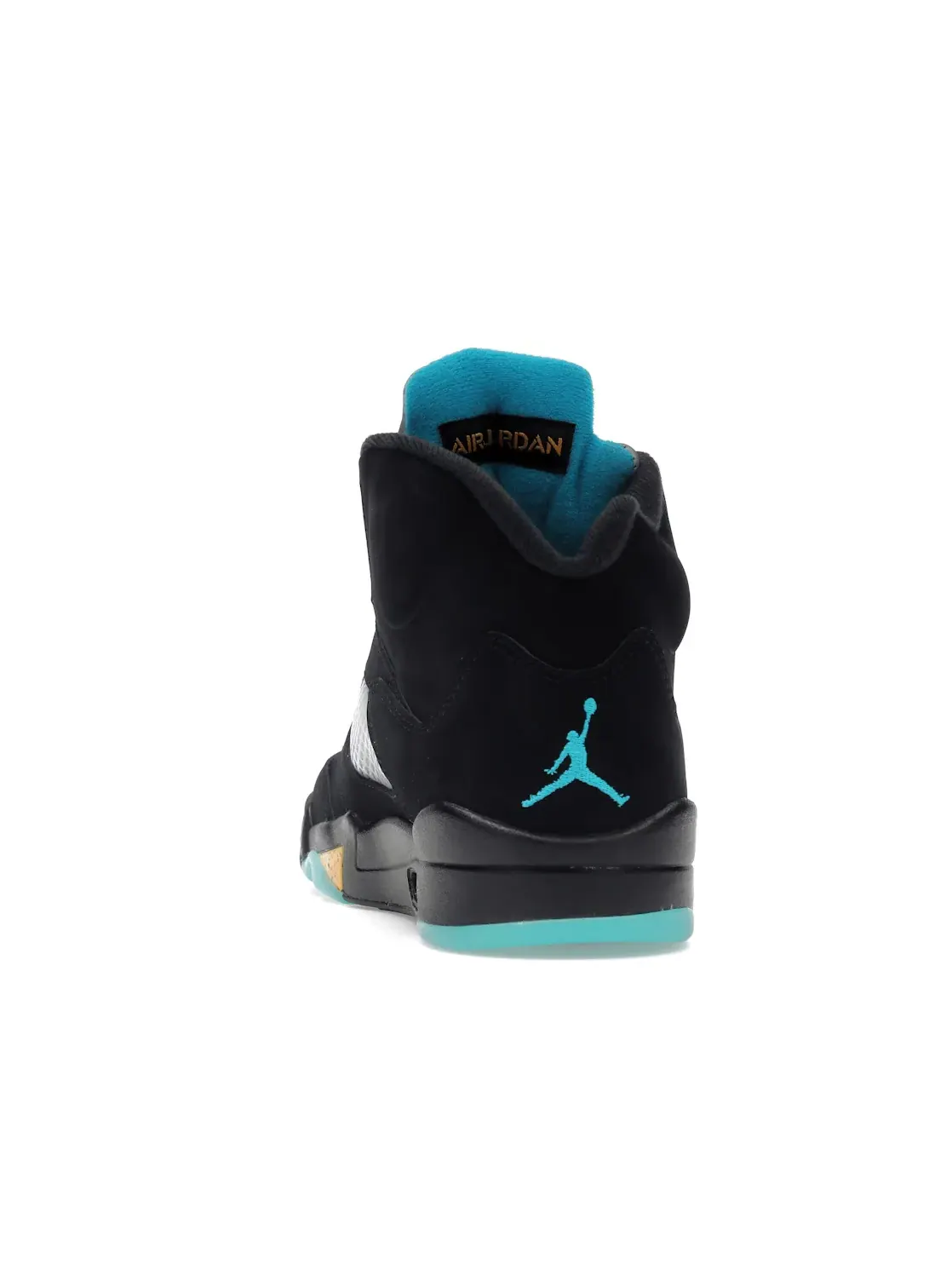 Мужские кроссовки с верхом из нубука Jordan 5 Retro — изображение 4 из 4, черный