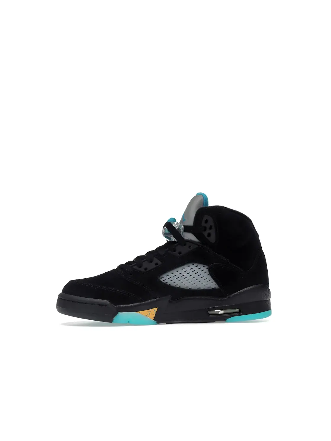 Детские кроссовки Lifestyle с принтом Jordan 5 Retro Jordan — изображение 3 из 4, черный