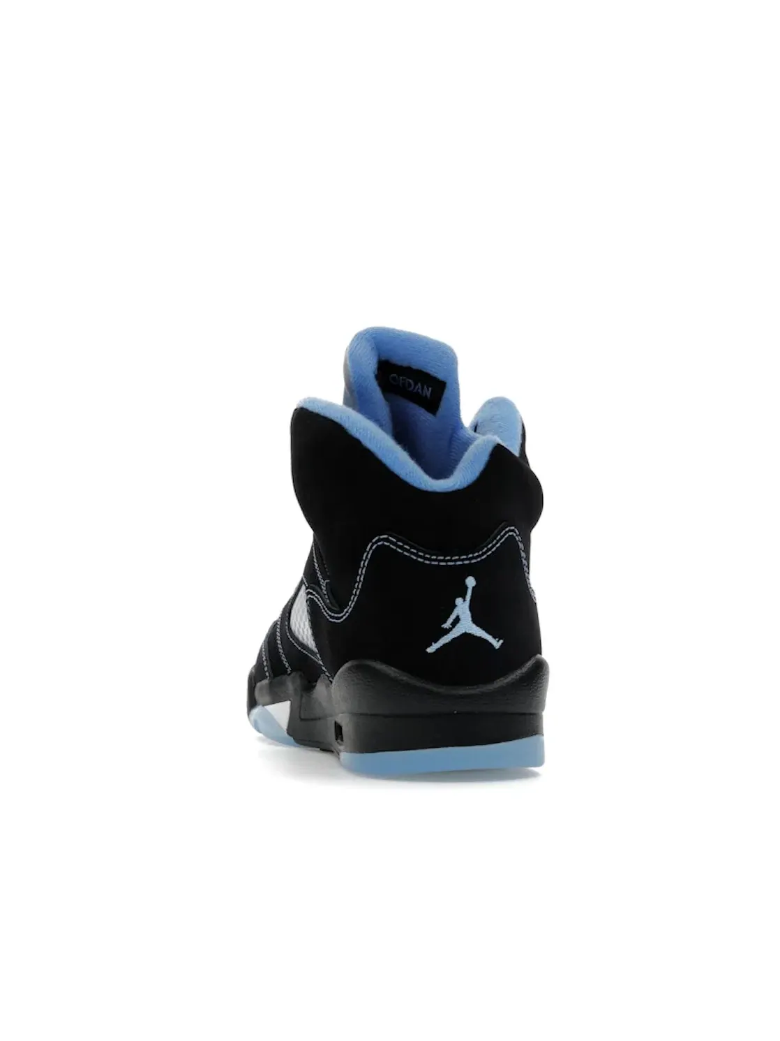 Детские кроссовки Lifestyle с принтом Jordan 5 Retro Jordan — изображение 4 из 4, черный/синий/белый