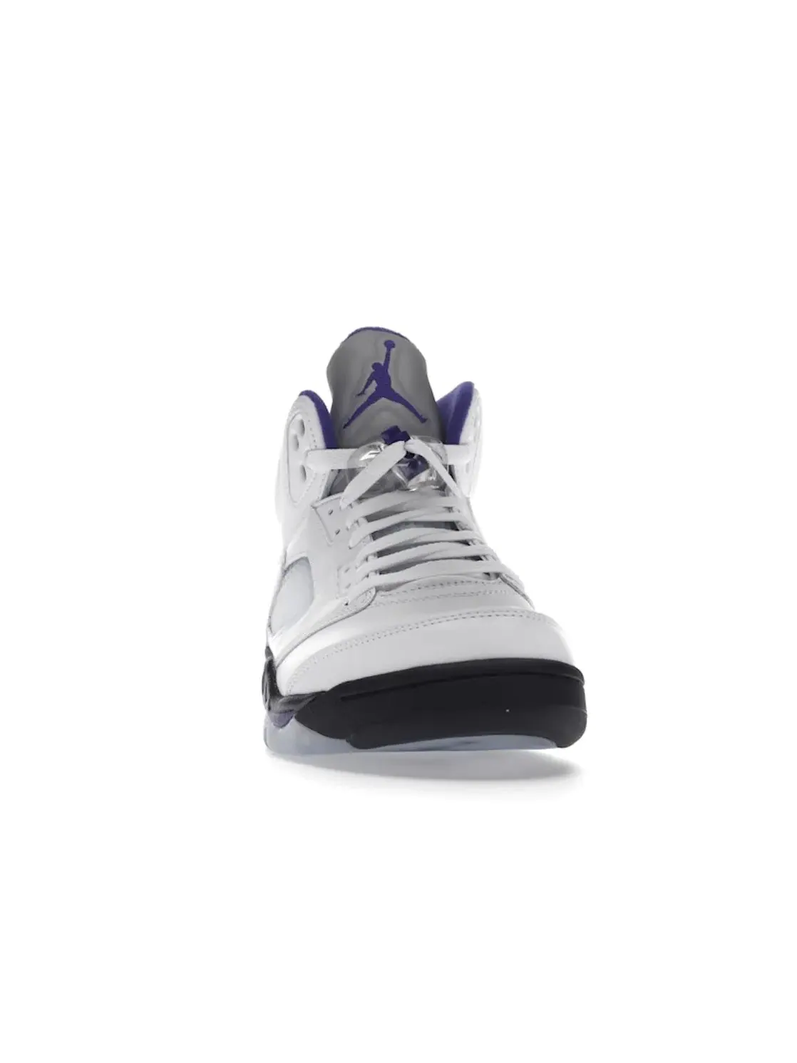 Мужские кроссовки с принтом Jordan 5 Retro Jordan — изображение 2 из 4, белый/темный-черный