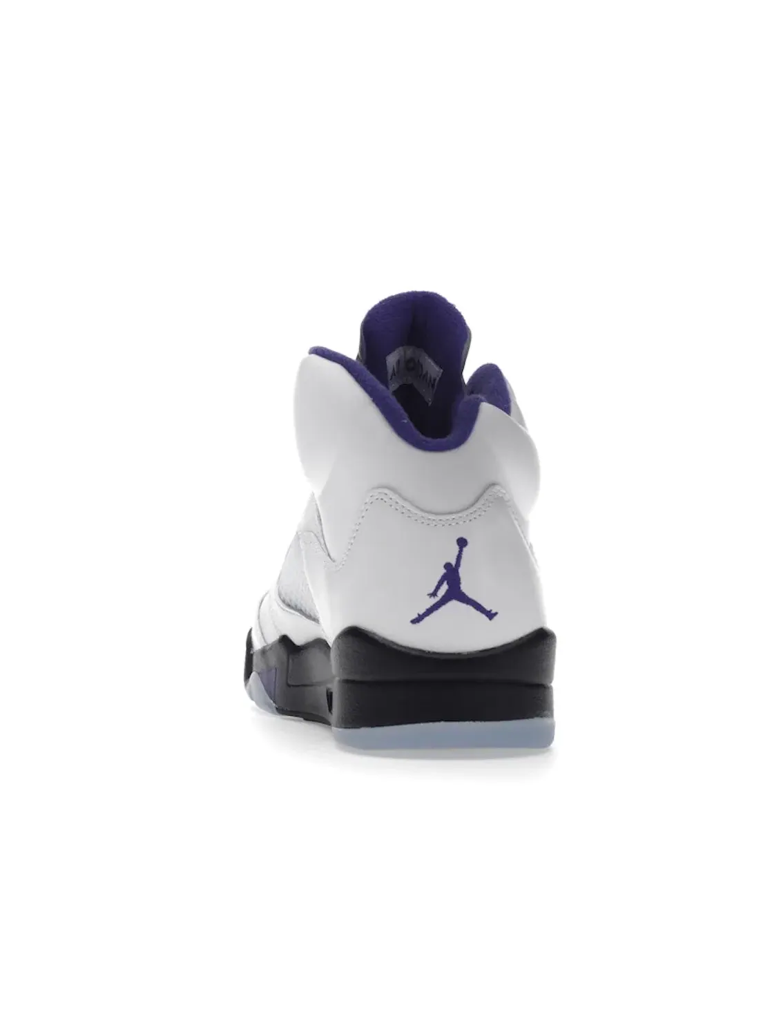 Мужские кроссовки с принтом Jordan 5 Retro Jordan — изображение 4 из 4, белый/темный-черный