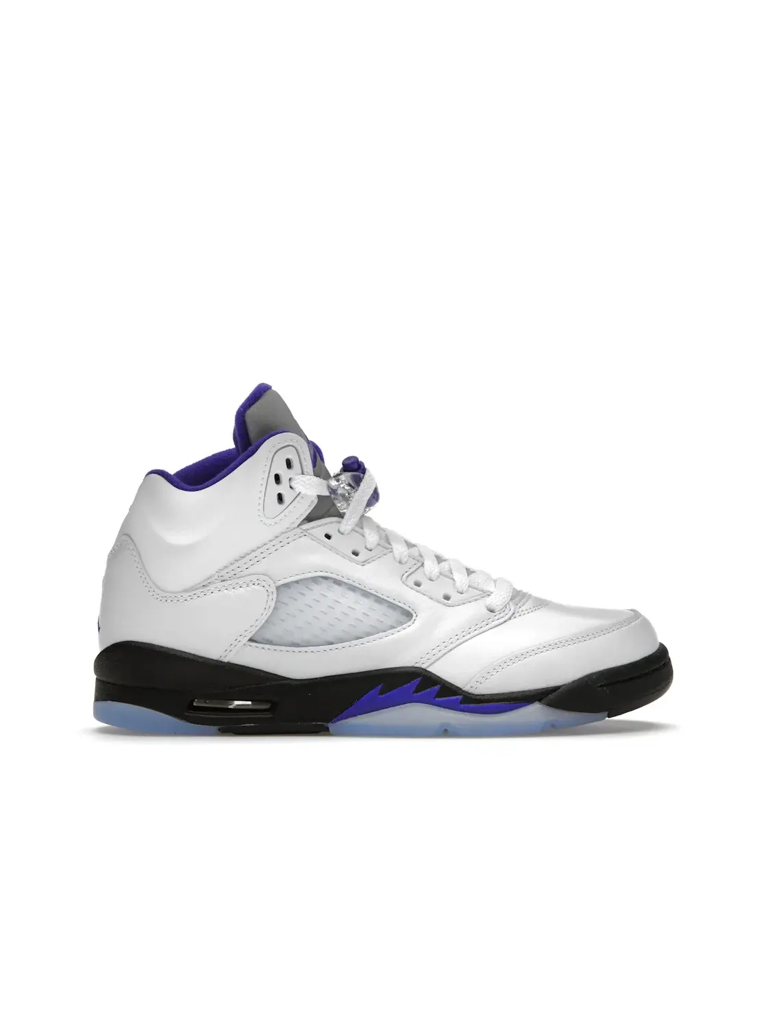 Детские кроссовки Lifestyle с контрастными акцентами Jordan 5 Retro — изображение 1 из 4, белый/темный-черный